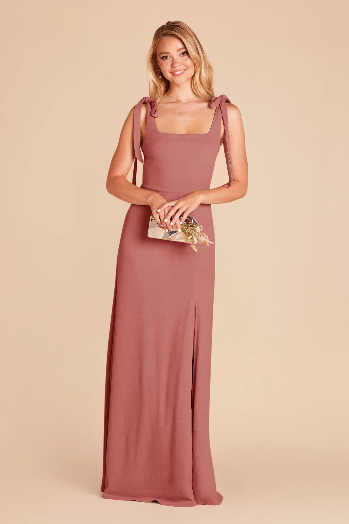 Alex Crepe Dress - Mulberry sold by Birdy Grey