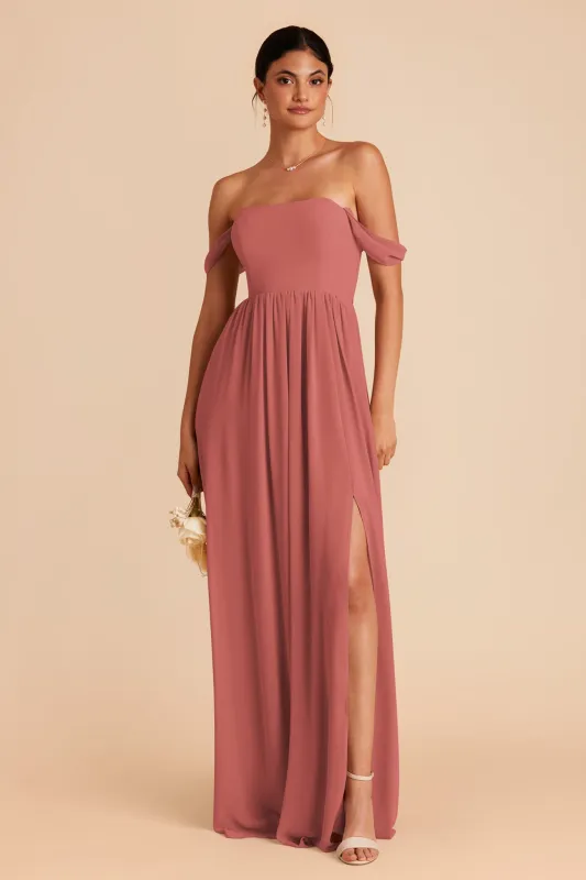 August Chiffon Dress - Wild Rose sold by Birdy Grey