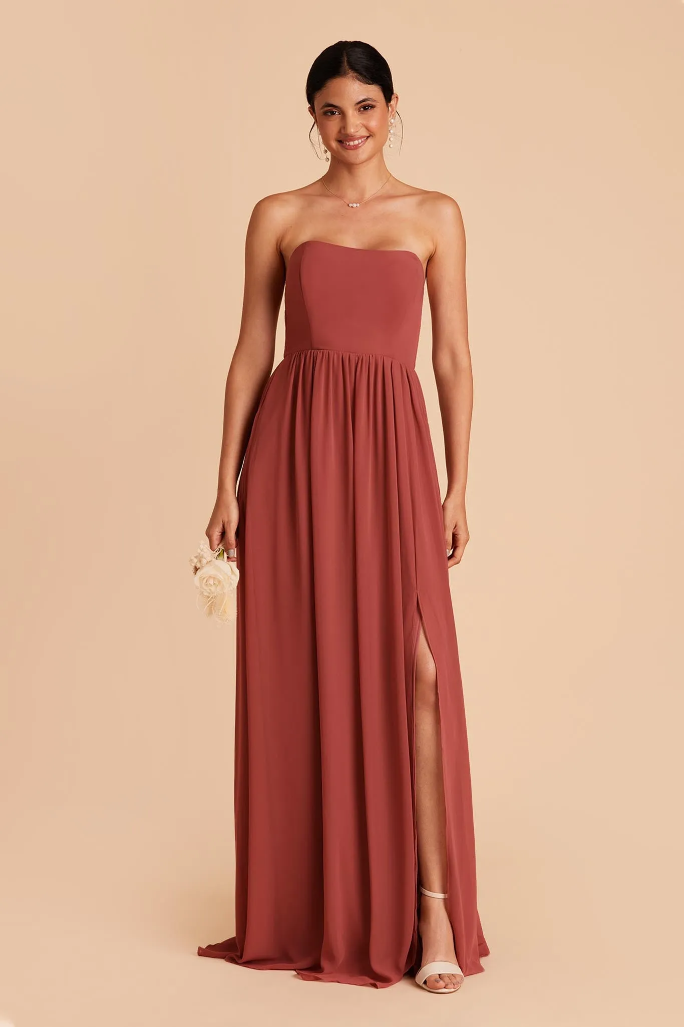 August Chiffon Dress - Spice sold by Birdy Grey product image thumbnail 3