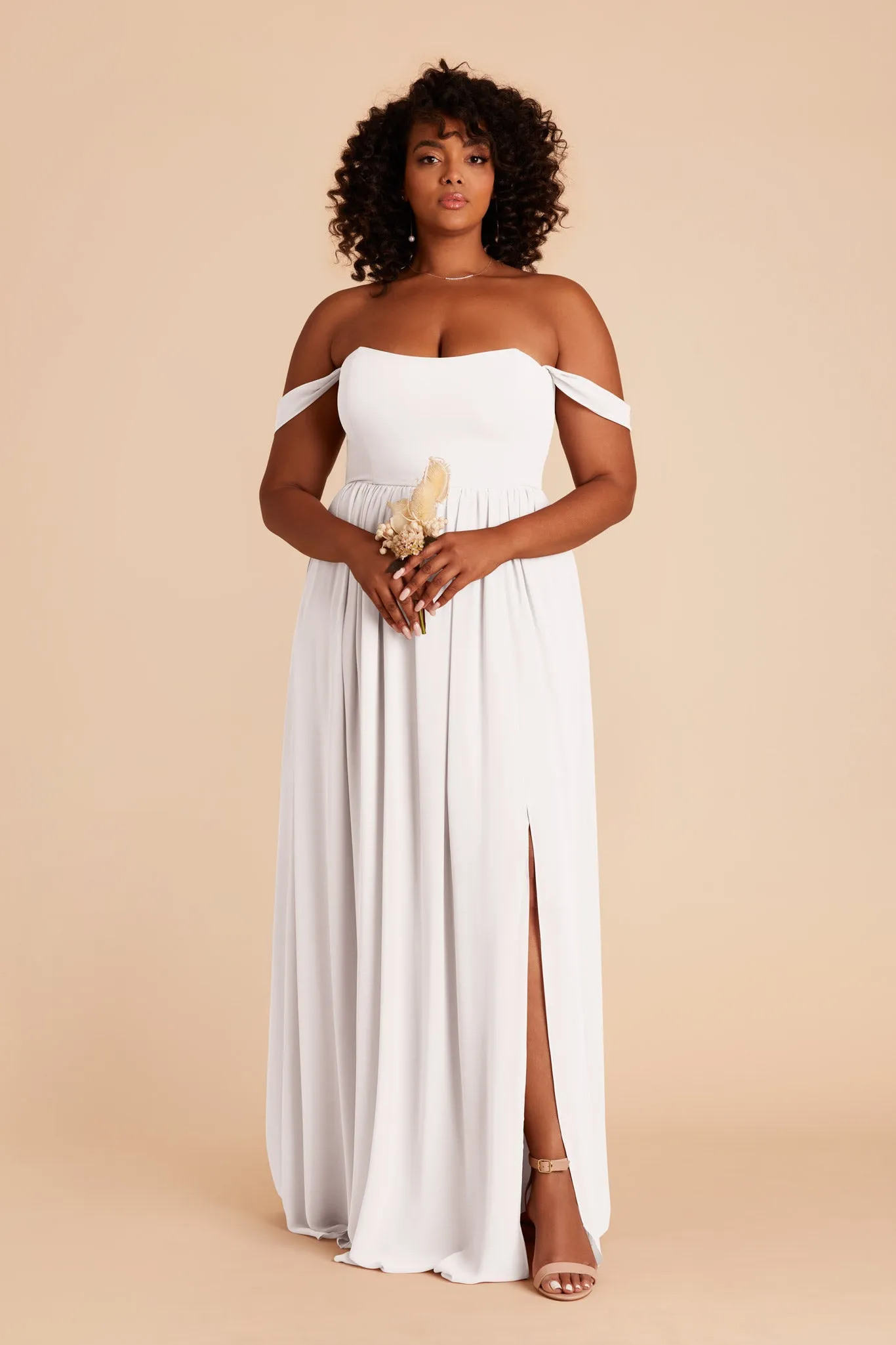 August Chiffon Dress - White sold by Birdy Grey product image thumbnail 2