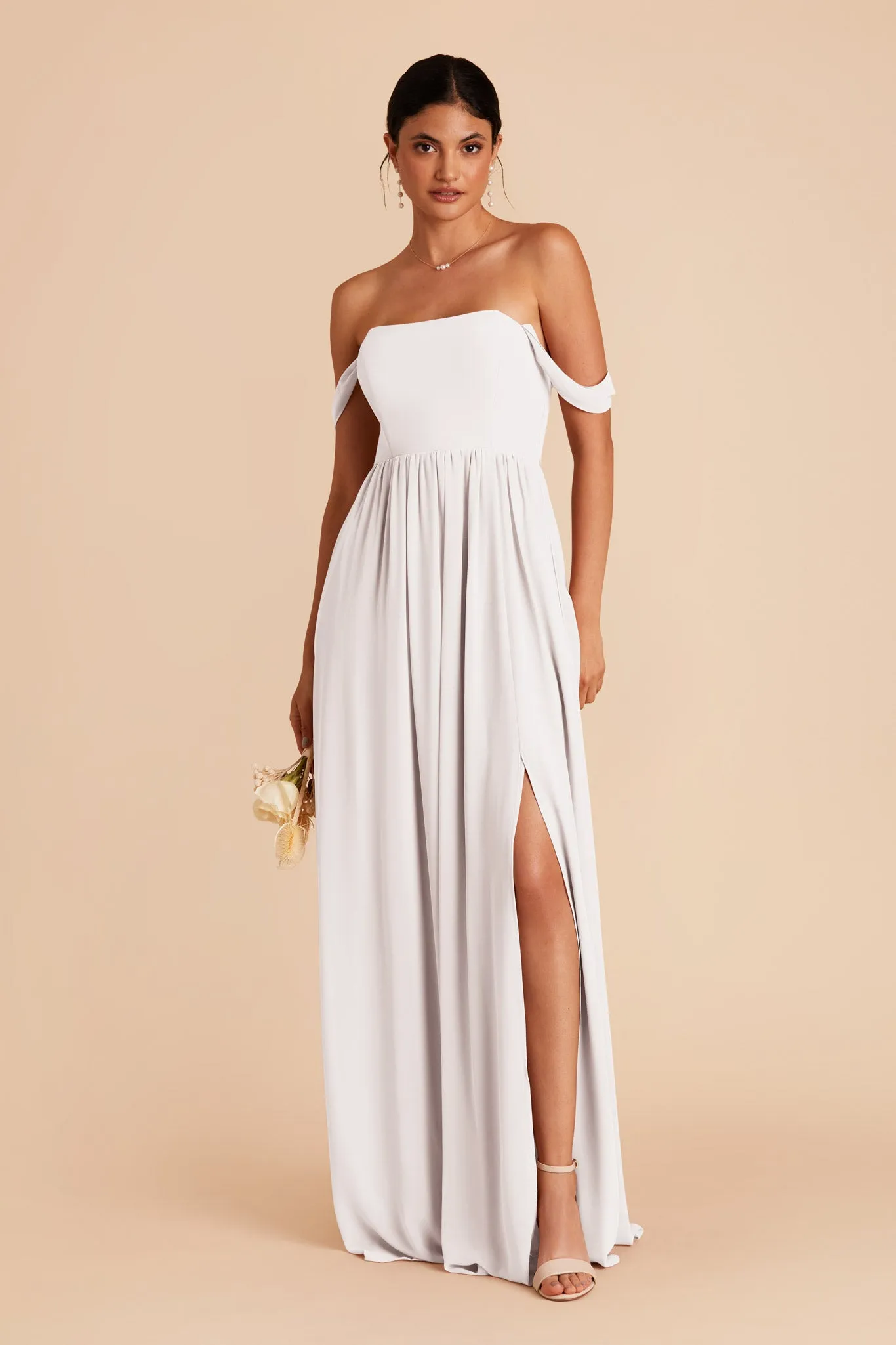 August Chiffon Dress - White sold by Birdy Grey product image thumbnail 3