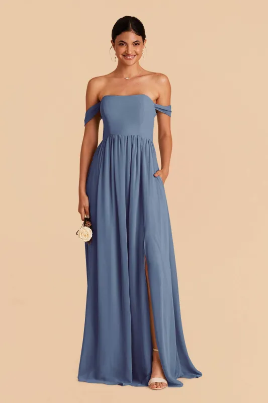 August Chiffon Dress - Twilight sold by Birdy Grey