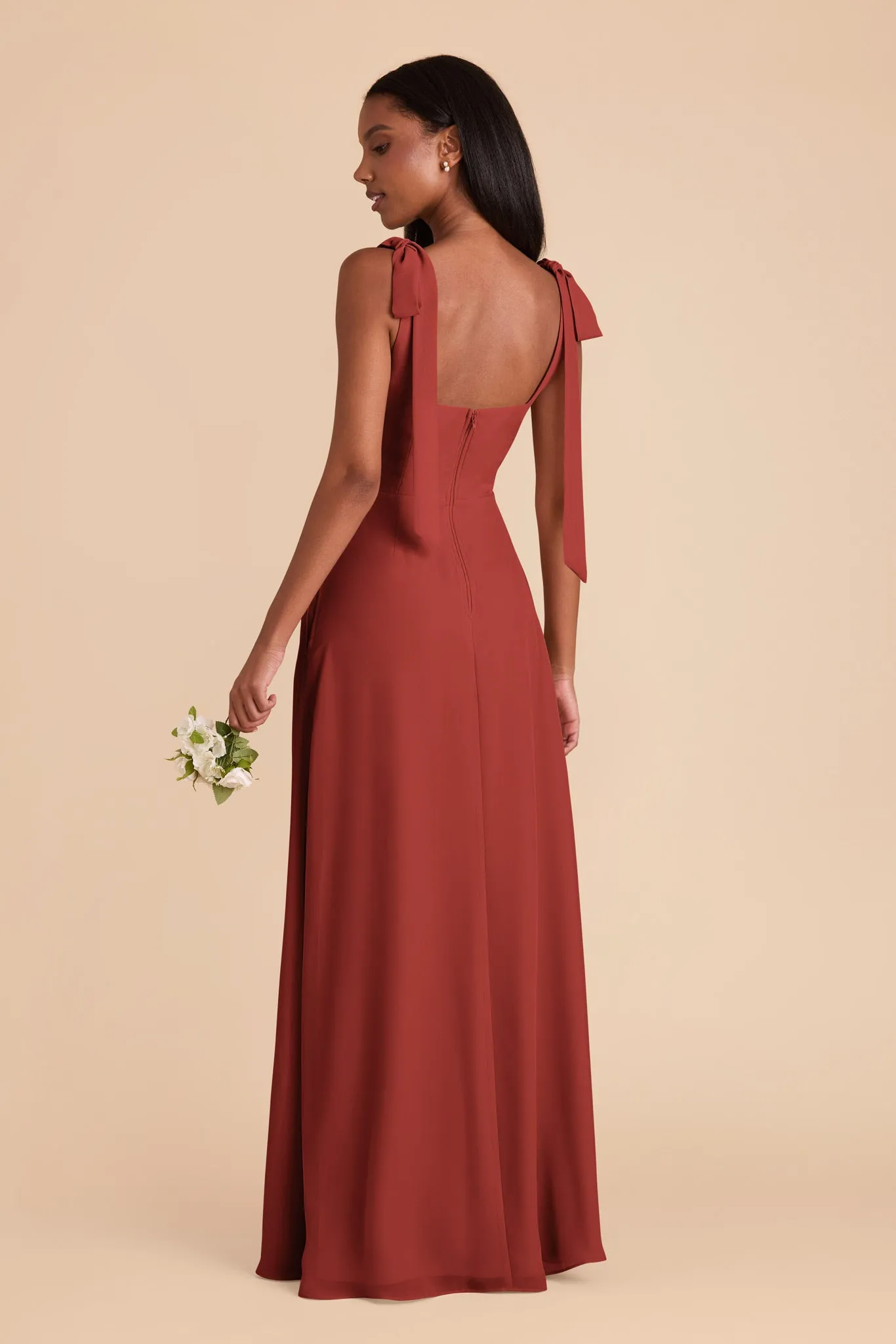 Alex Chiffon Dress - Spice sold by Birdy Grey product image thumbnail 5