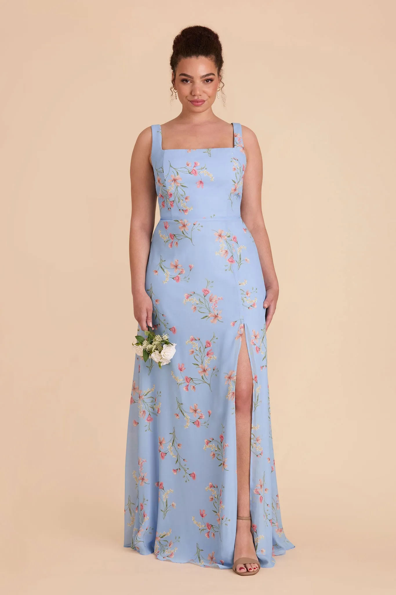 Alex Chiffon Dress - Periwinkle Blue Le Fleur sold by Birdy Grey product image thumbnail 2