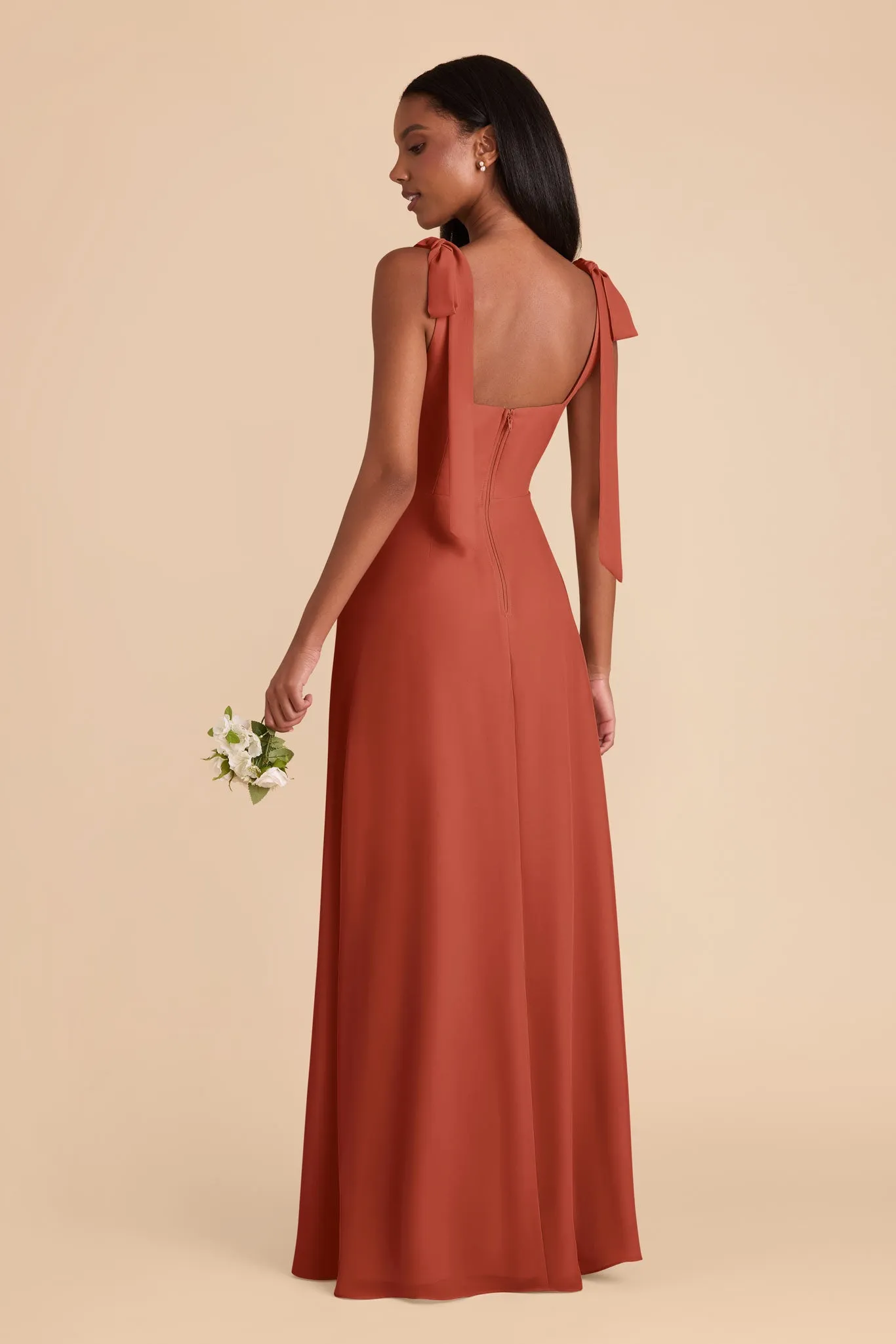 Alex Chiffon Dress - Auburn sold by Birdy Grey product image thumbnail 5