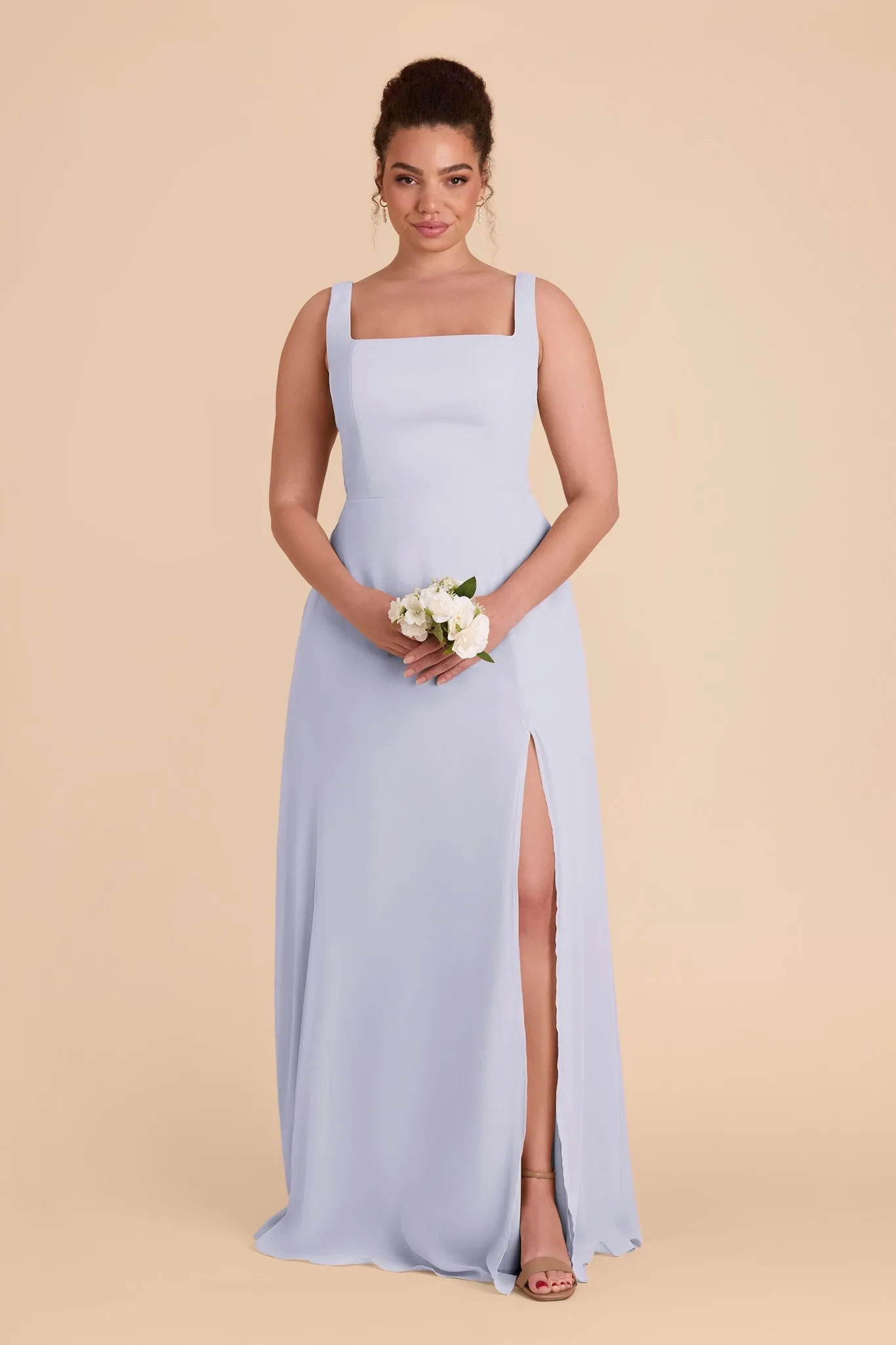 Alex Chiffon Dress - Periwinkle Blue sold by Birdy Grey product image thumbnail 2