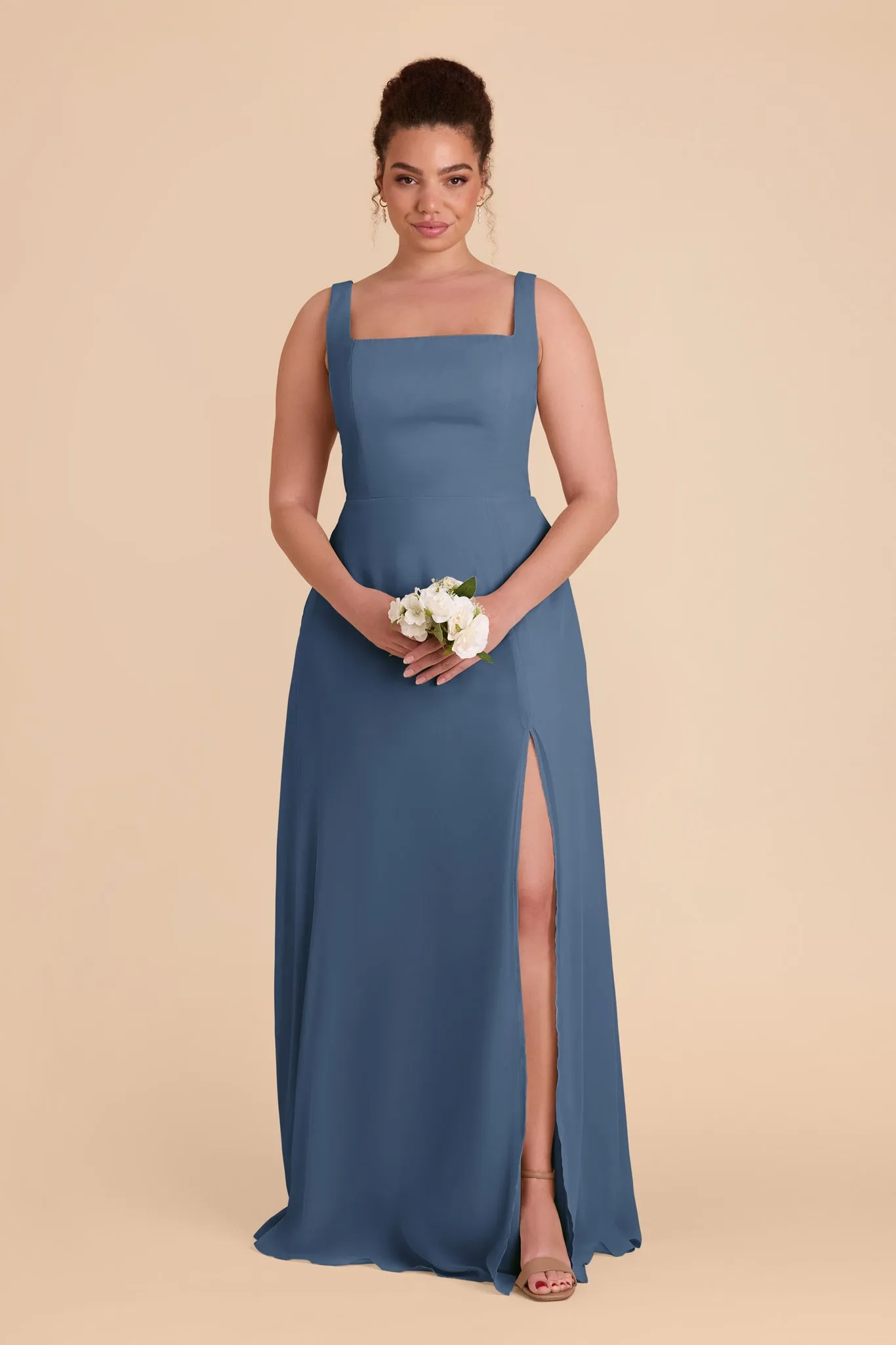 Alex Chiffon Dress - Twilight sold by Birdy Grey product image thumbnail 2