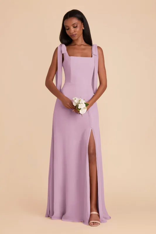Alex Chiffon Dress - Lavender sold by Birdy Grey