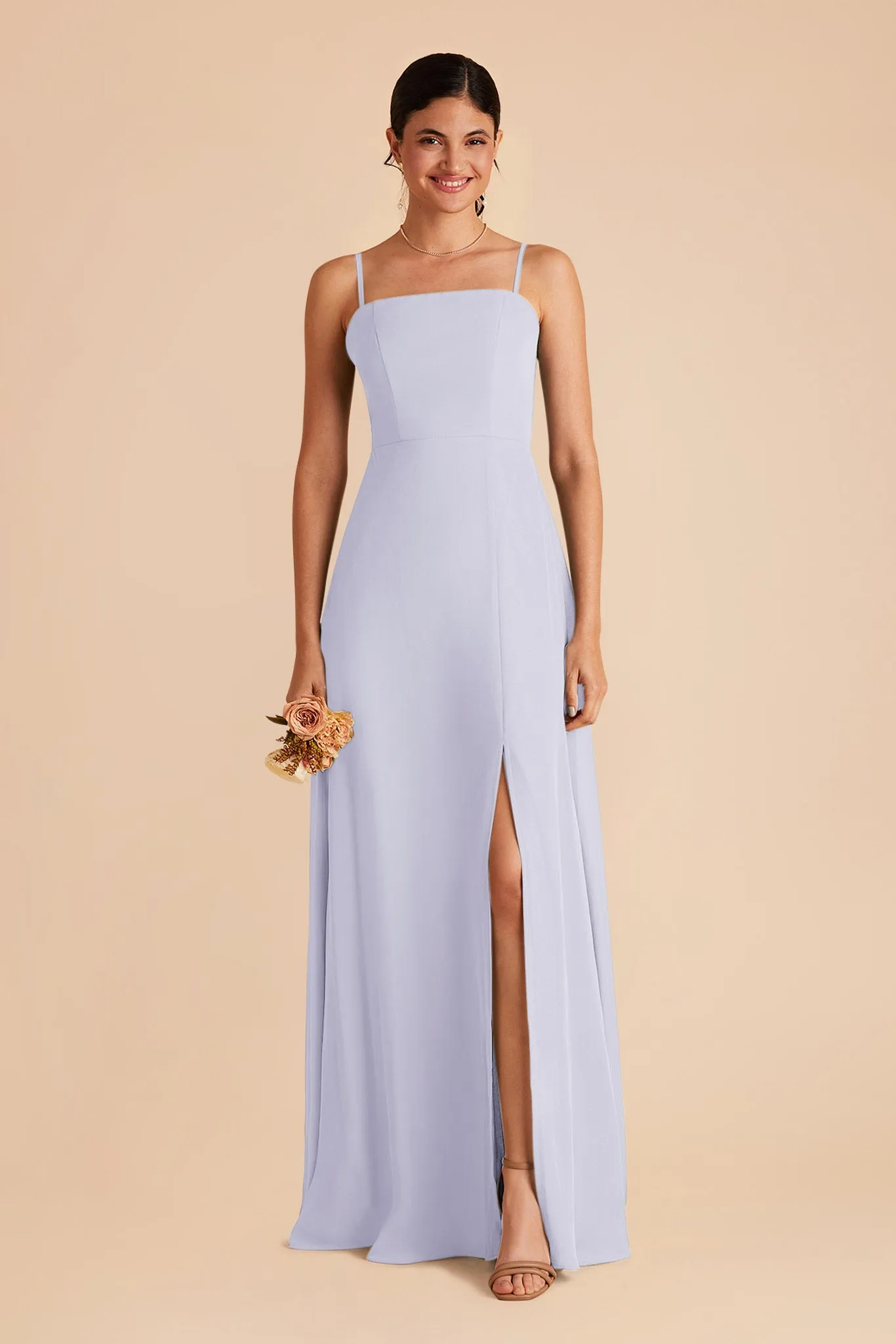 Chris Chiffon Dress - Periwinkle Blue sold by Birdy Grey product image thumbnail 4