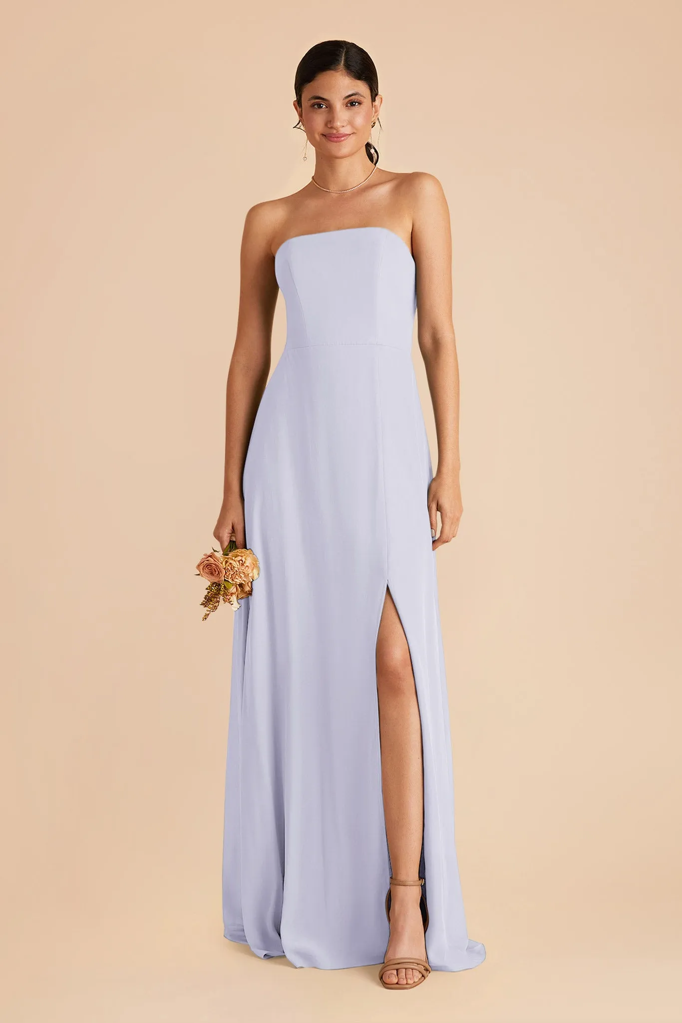 Chris Chiffon Dress - Periwinkle Blue sold by Birdy Grey product image thumbnail 3