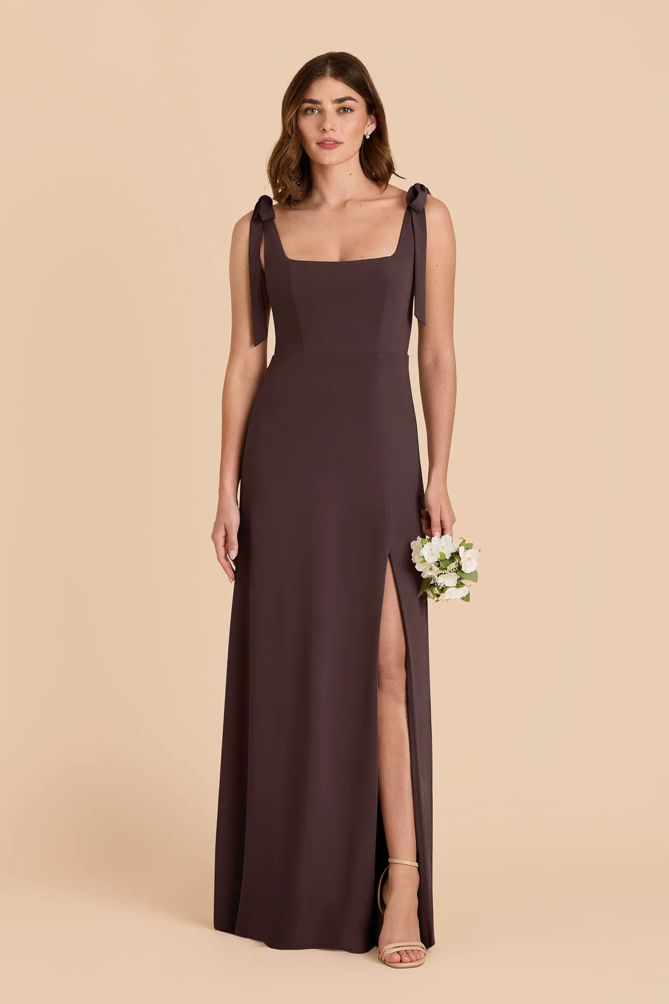 Alex Luxe Knit Dress - Espresso sold by Birdy Grey