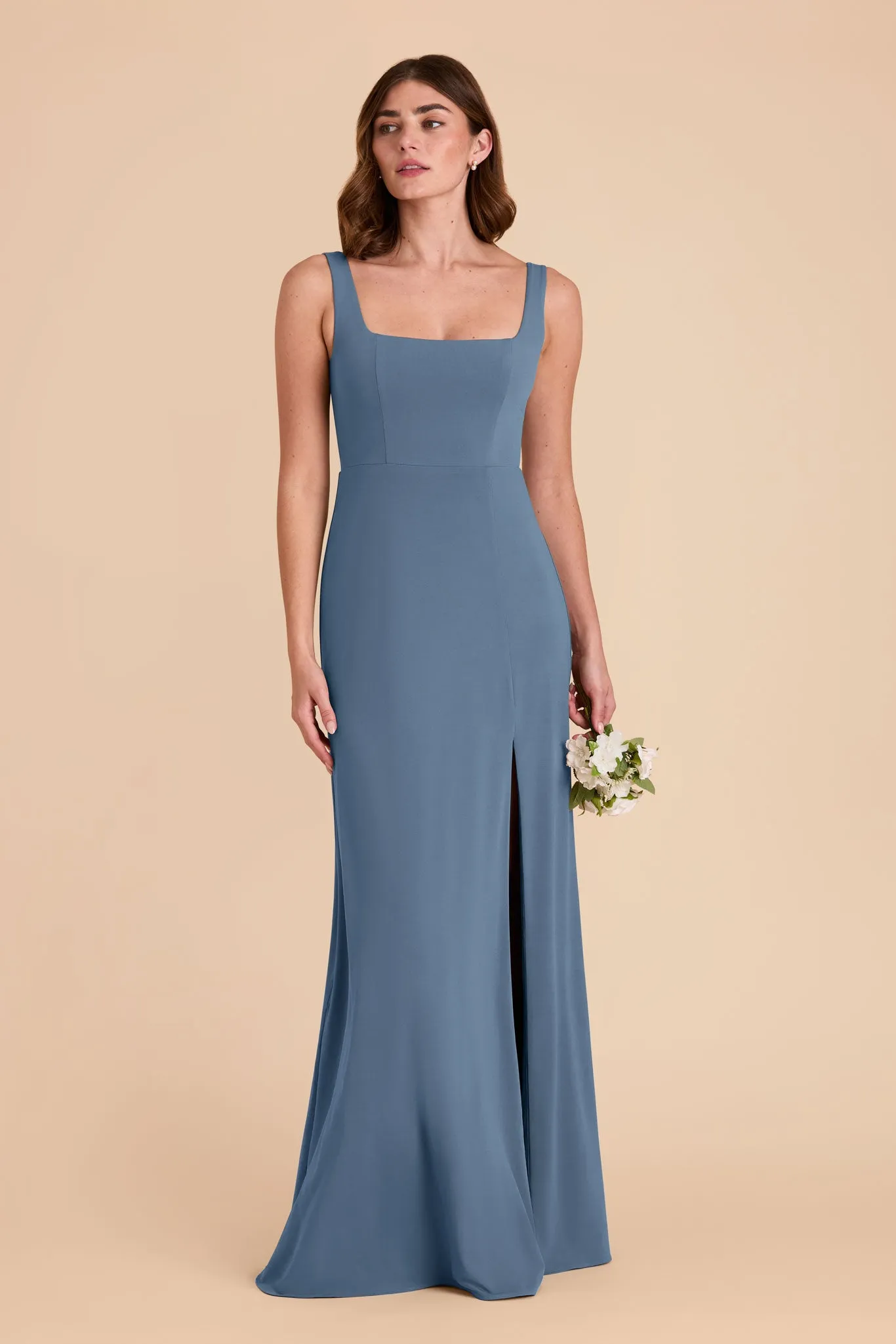 Alex Luxe Knit Dress - French Blue sold by Birdy Grey product image thumbnail 3