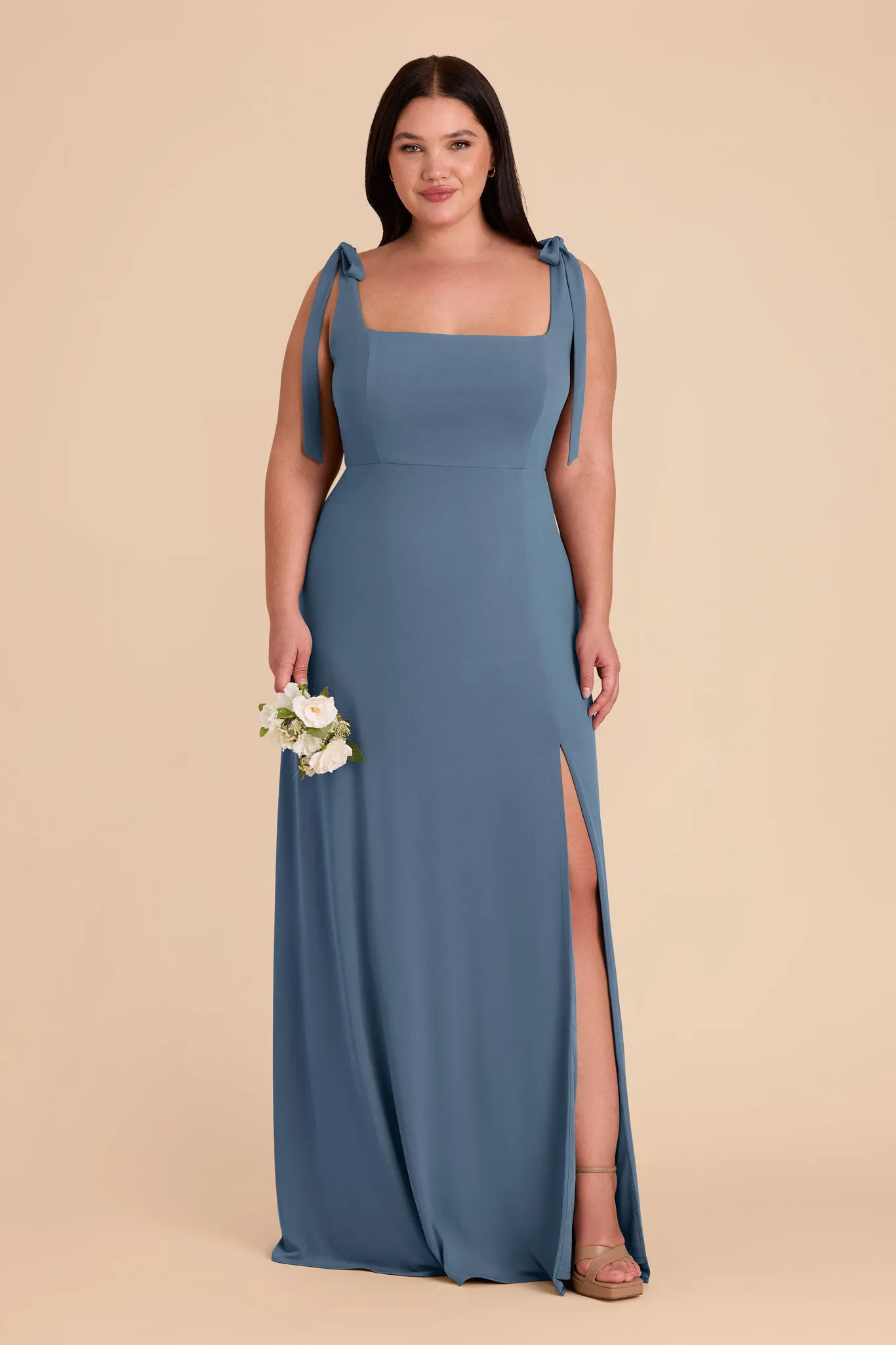 Alex Luxe Knit Dress - French Blue sold by Birdy Grey product image thumbnail 2