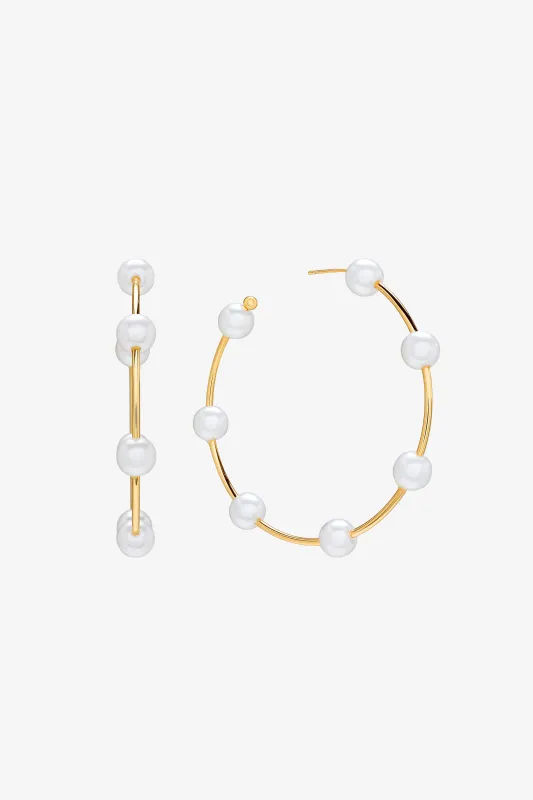 Hilton Head Earrings - Gold sold by Birdy Grey