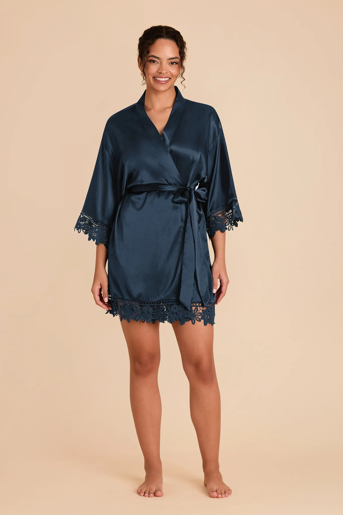 Claudine Robe - Navy sold by Birdy Grey product image thumbnail 3