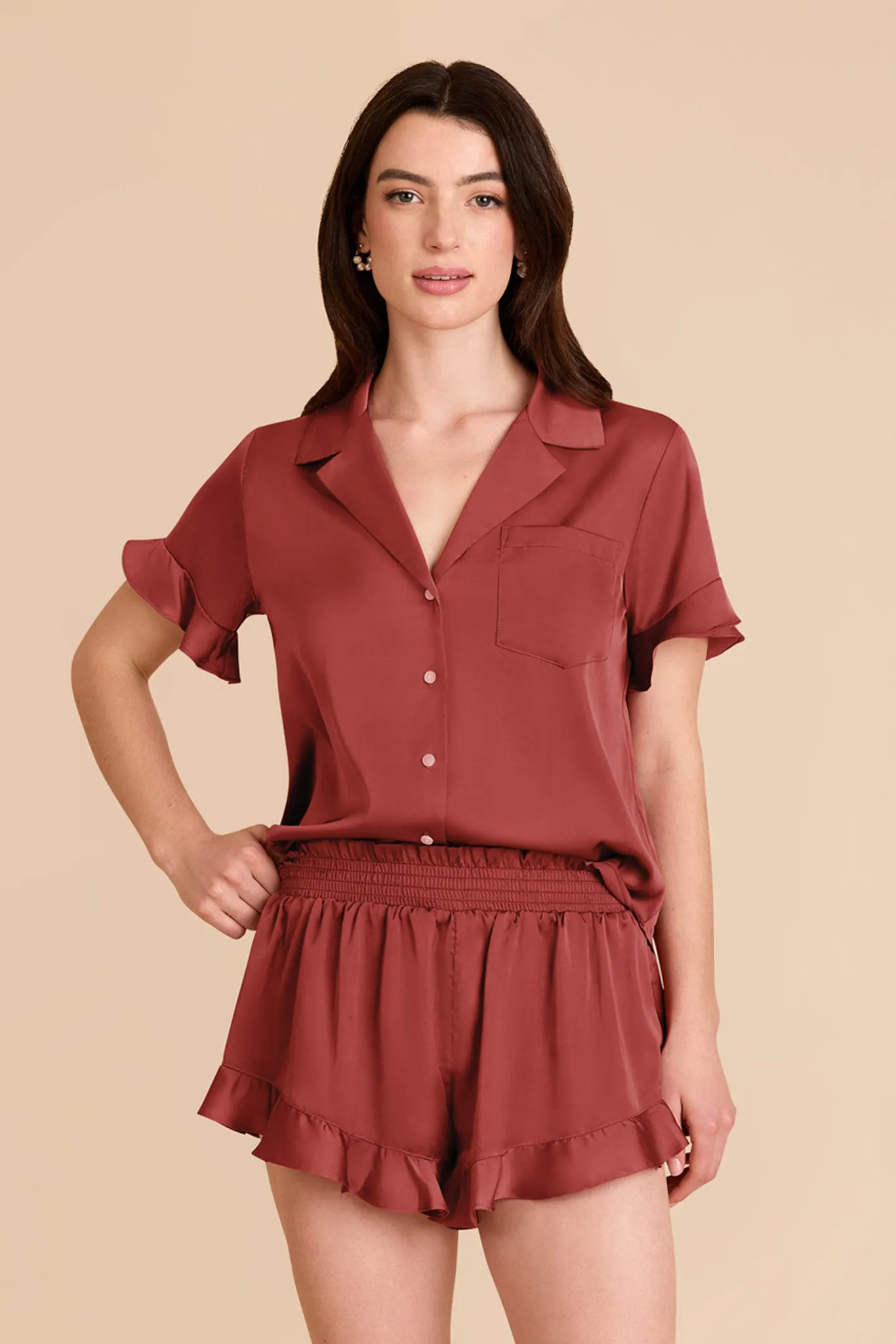 Esther Pajamas - Auburn sold by Birdy Grey product image thumbnail 4