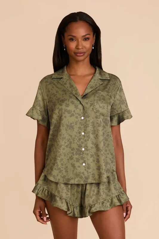Esther Pajamas - Bright Martini Dreamy Floral sold by Birdy Grey
