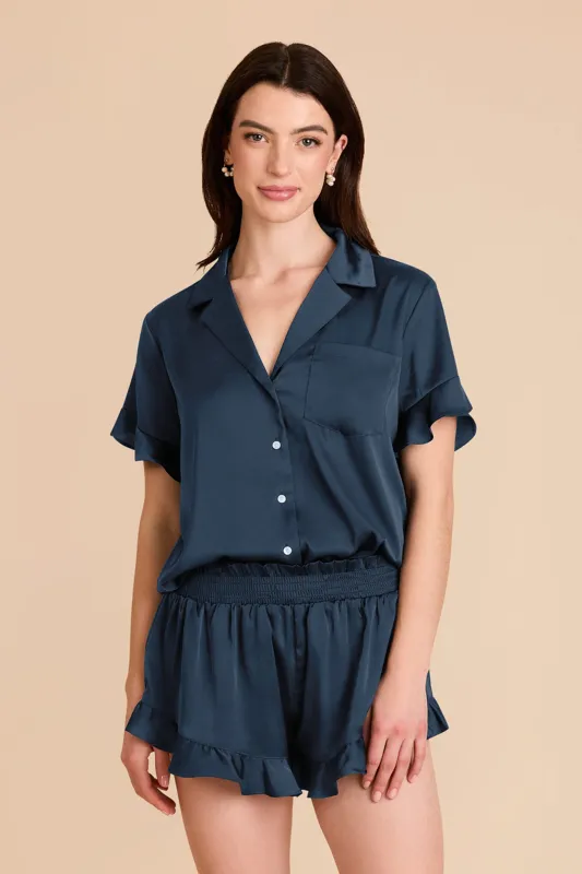 Esther Pajamas - Navy sold by Birdy Grey