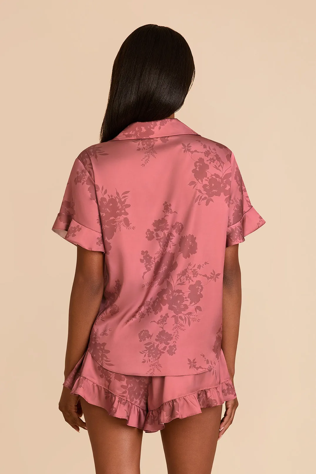 Esther Pajamas - Wild Rose Whimsical Blooms sold by Birdy Grey product image thumbnail 5