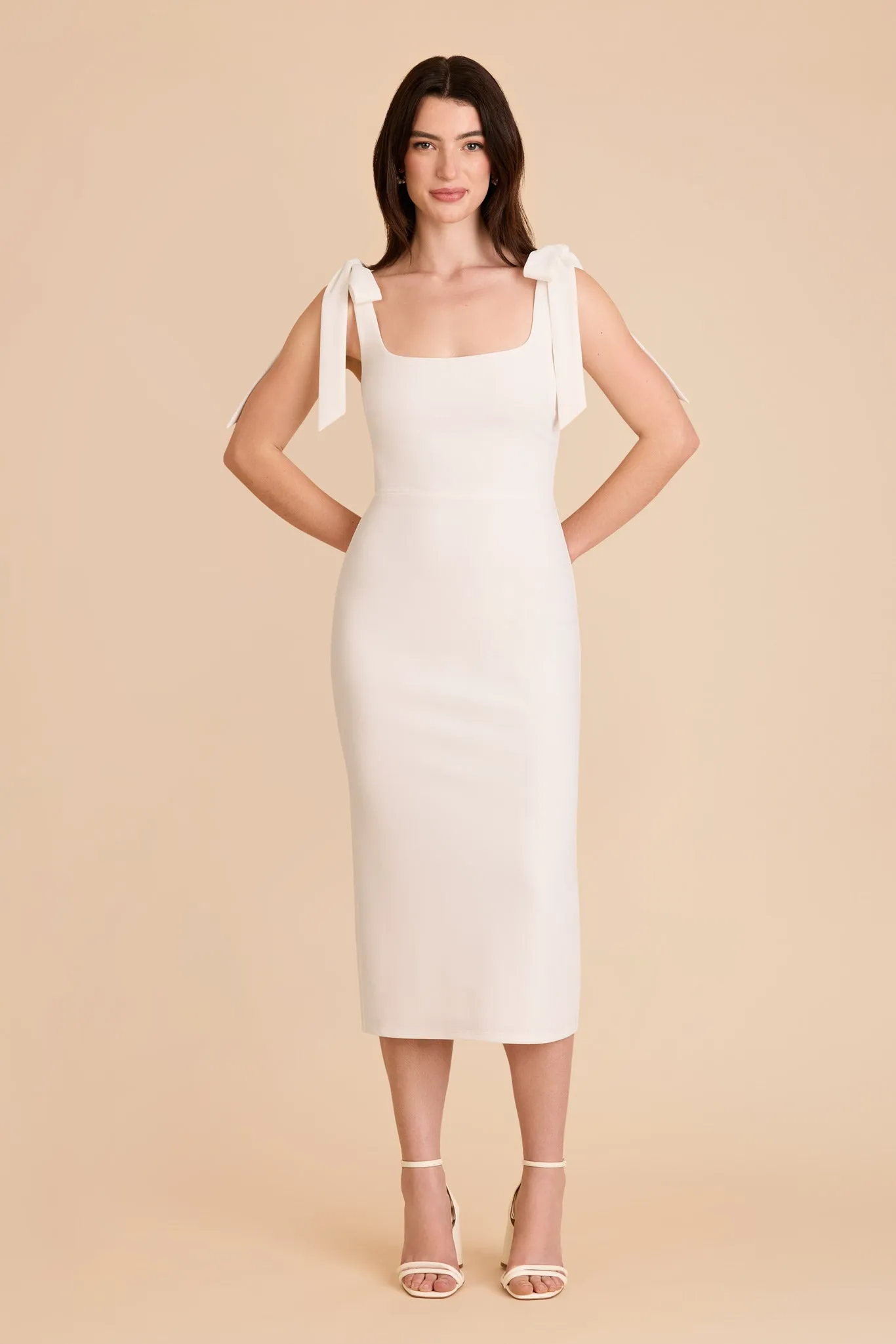 Alexa Dress - White sold by Birdy Grey product image thumbnail 3