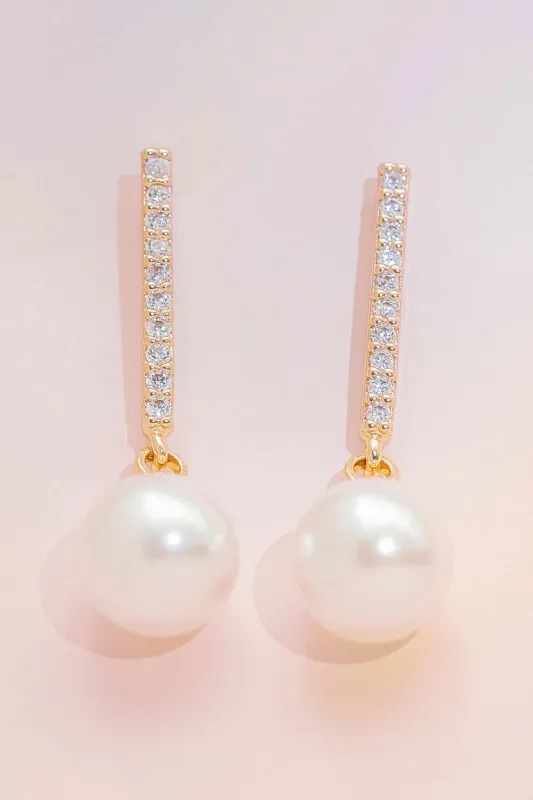 Mercer Earrings - Gold sold by Birdy Grey