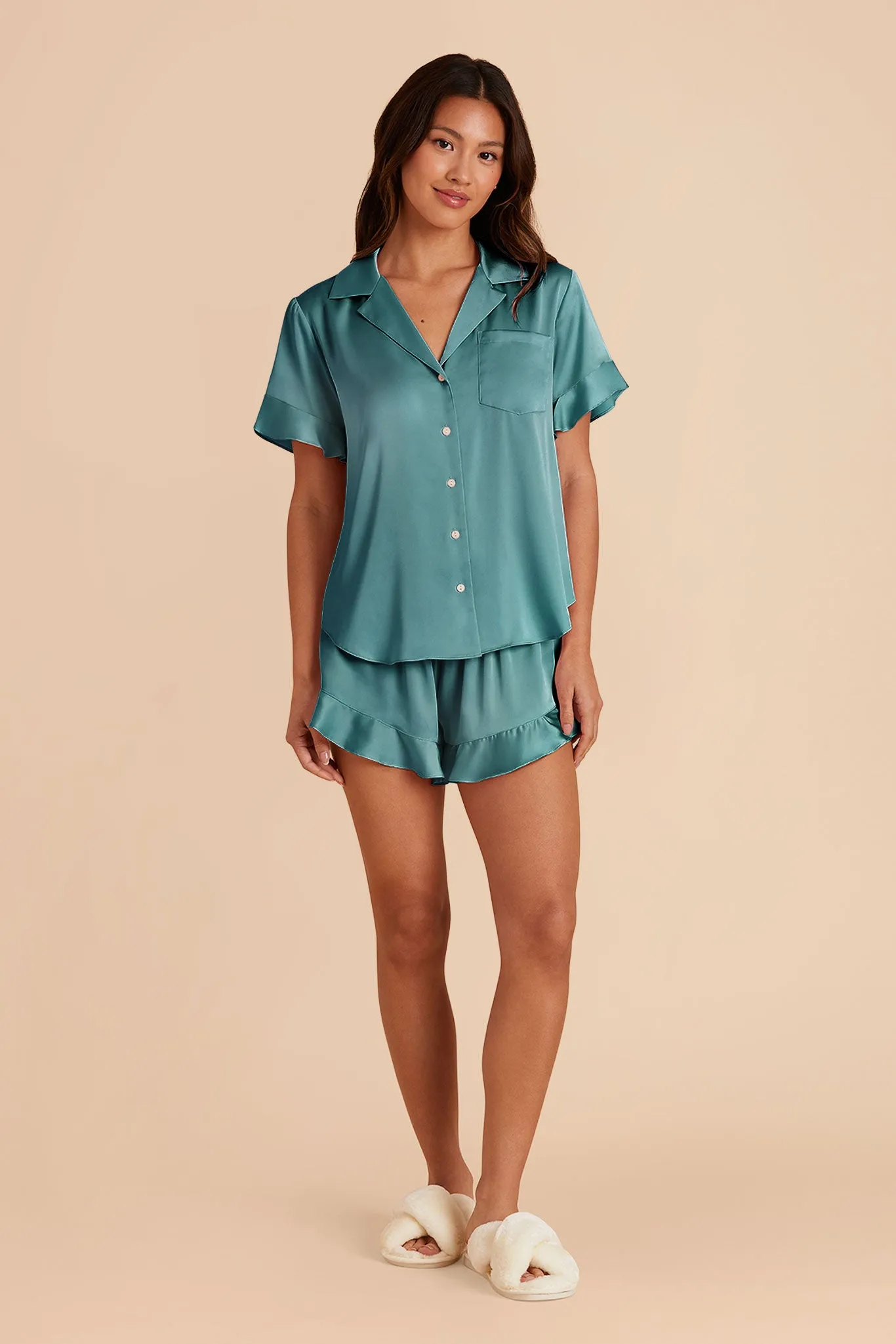 Esther Pajamas - Sea Glass sold by Birdy Grey product image thumbnail 3