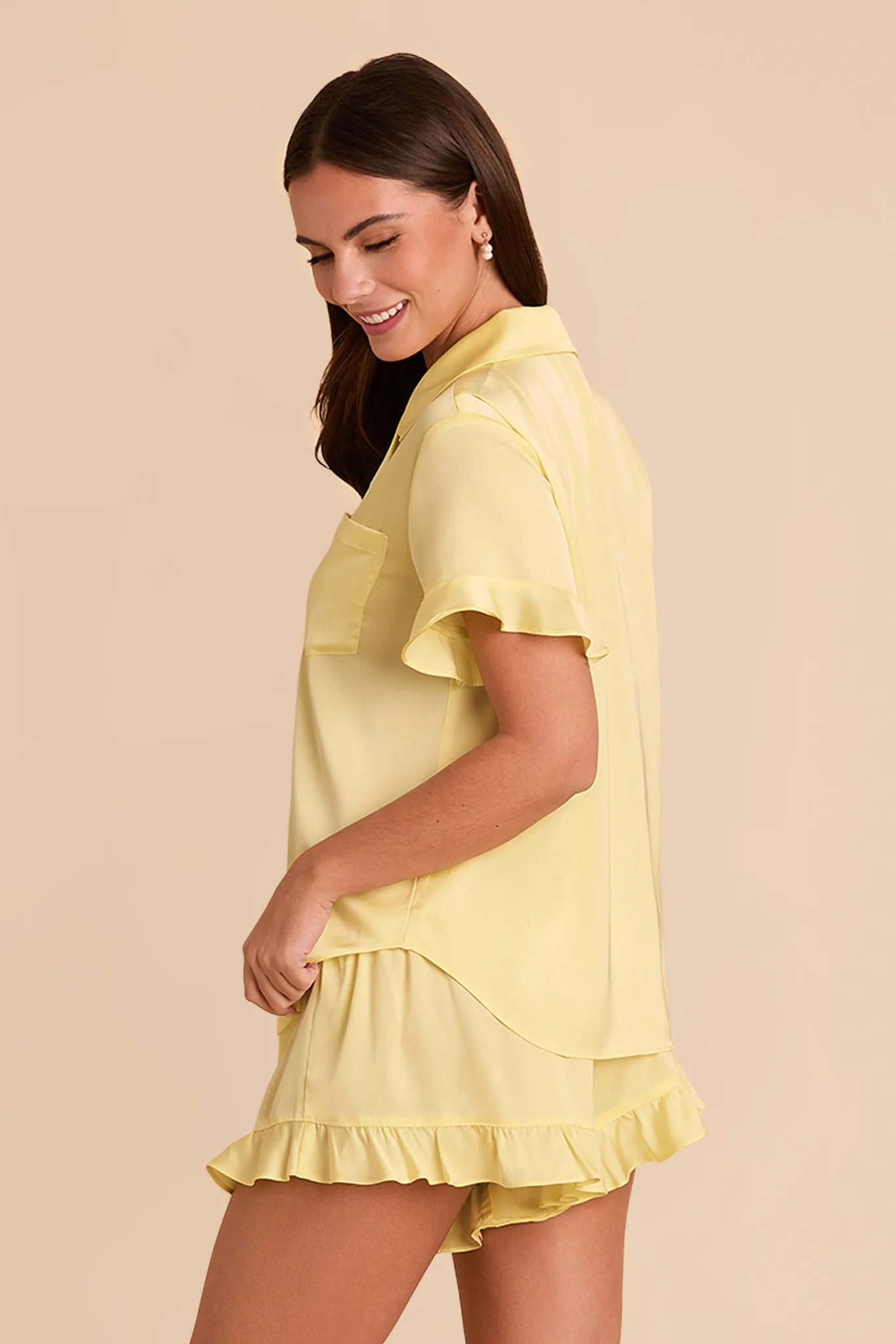 Esther Pajamas - Lemon Sorbet sold by Birdy Grey product image thumbnail 5