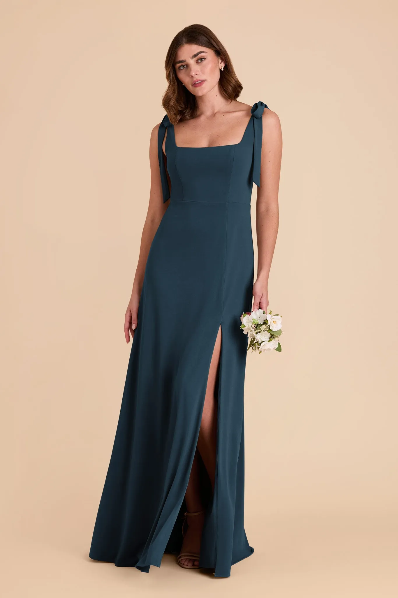 Alex Luxe Knit Dress - Dark Teal sold by Birdy Grey product image thumbnail 3