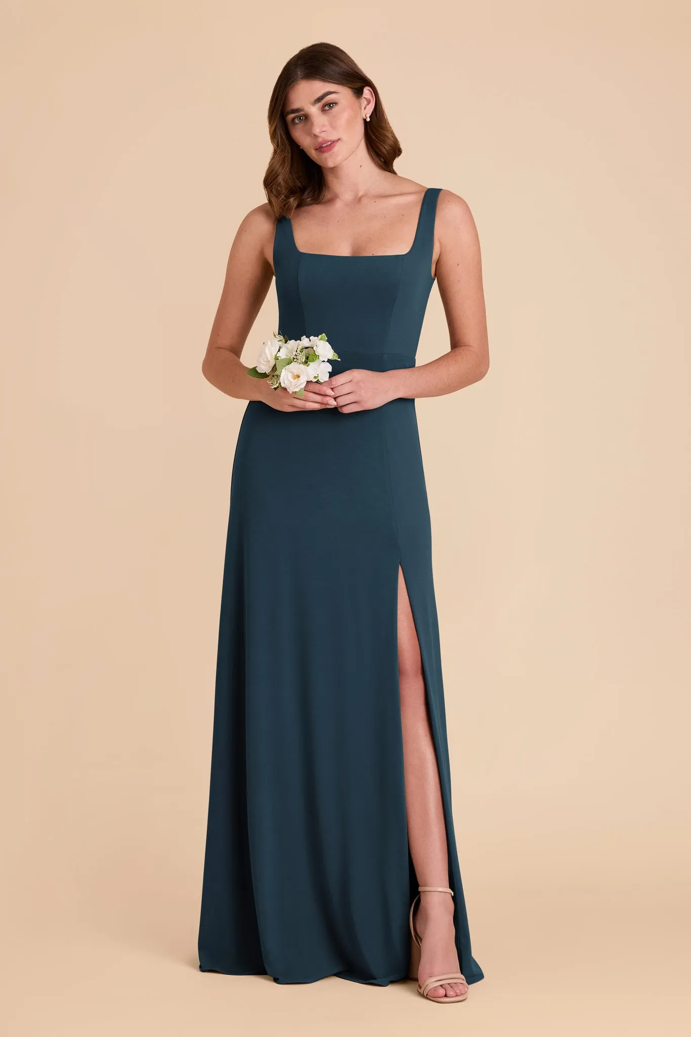 Alex Luxe Knit Dress - Dark Teal sold by Birdy Grey product image thumbnail 5