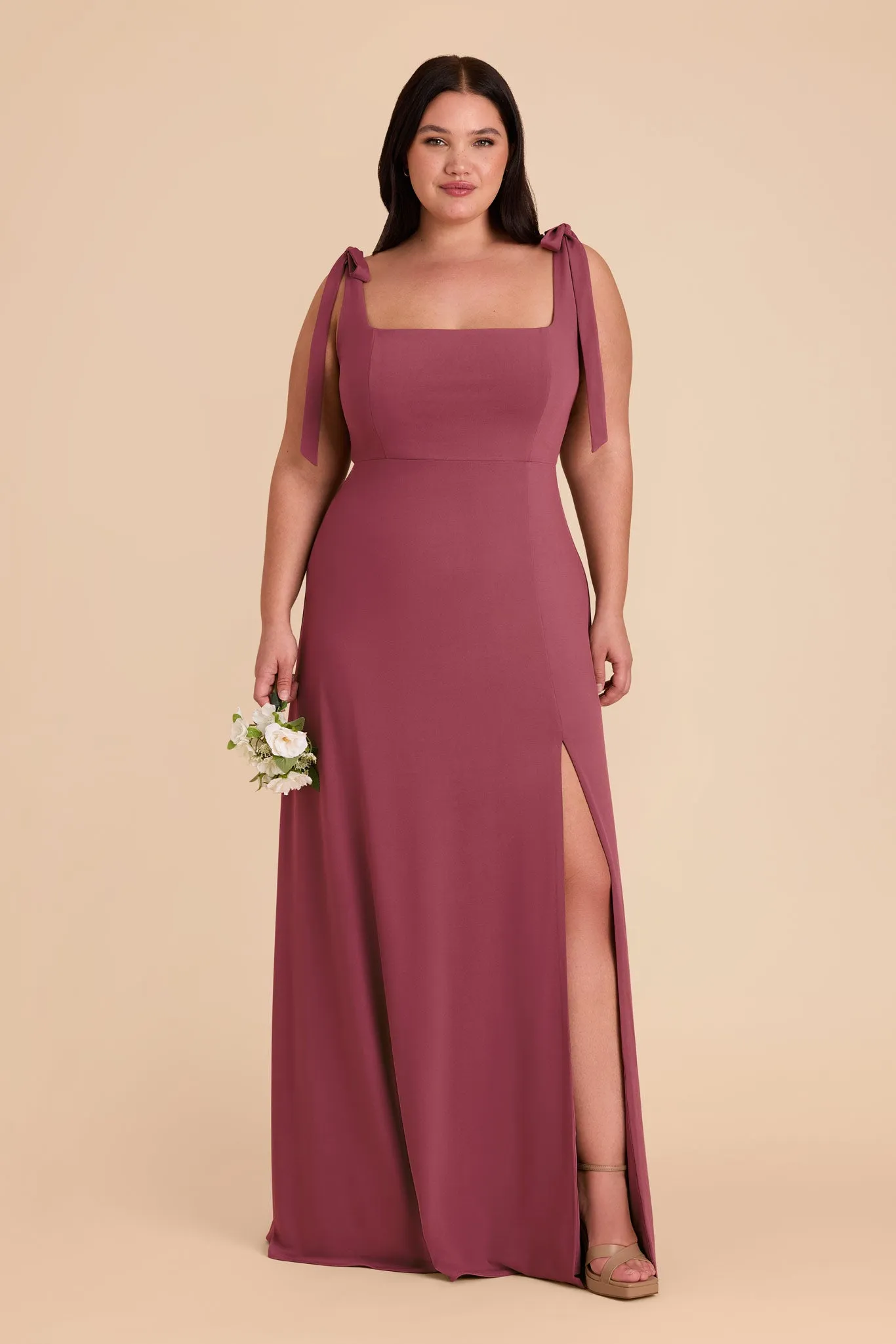 Alex Luxe Knit Dress - Rosewood sold by Birdy Grey product image thumbnail 2