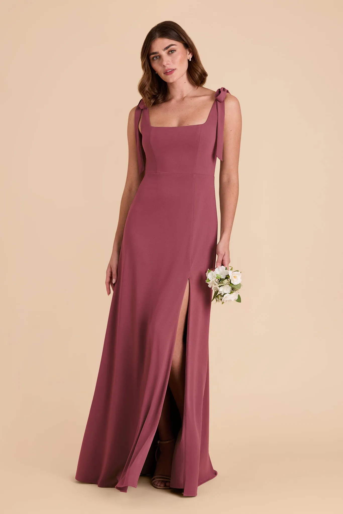 Alex Luxe Knit Dress - Rosewood sold by Birdy Grey product image thumbnail 4