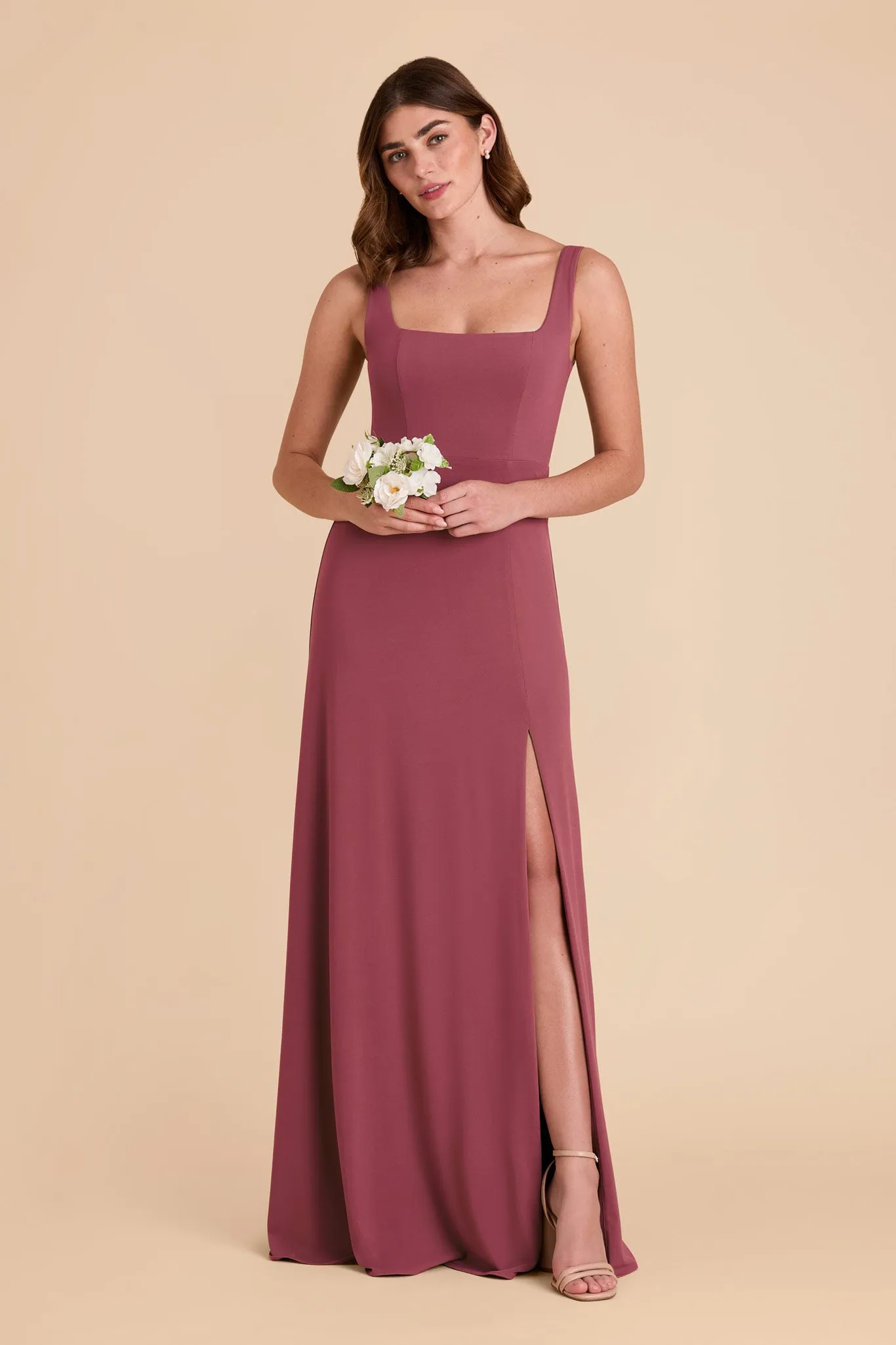 Alex Luxe Knit Dress - Rosewood sold by Birdy Grey product image thumbnail 5