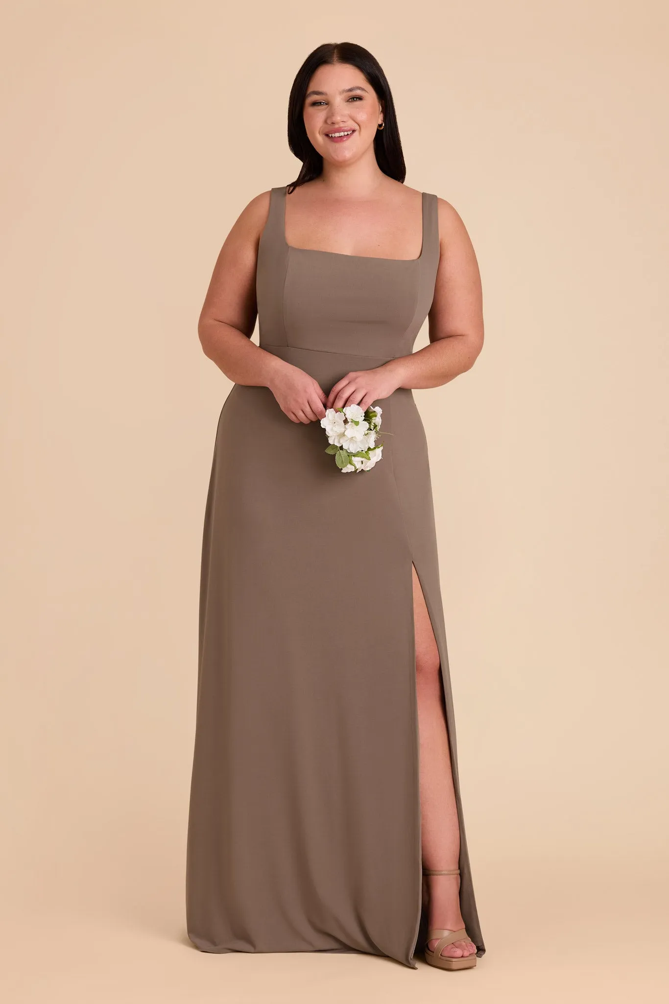 Alex Luxe Knit Dress - Mocha sold by Birdy Grey product image thumbnail 2