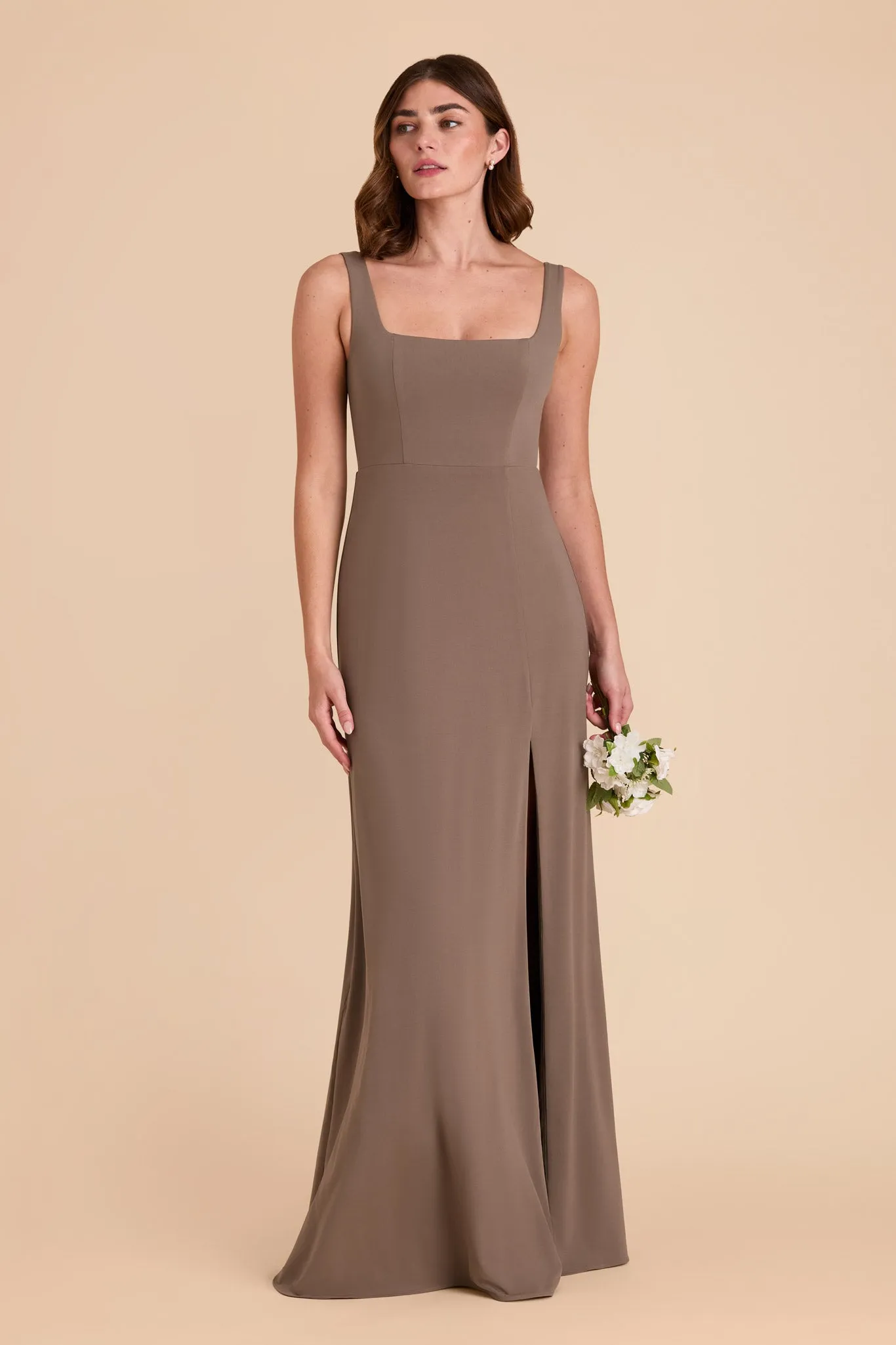 Alex Luxe Knit Dress - Mocha sold by Birdy Grey product image thumbnail 4