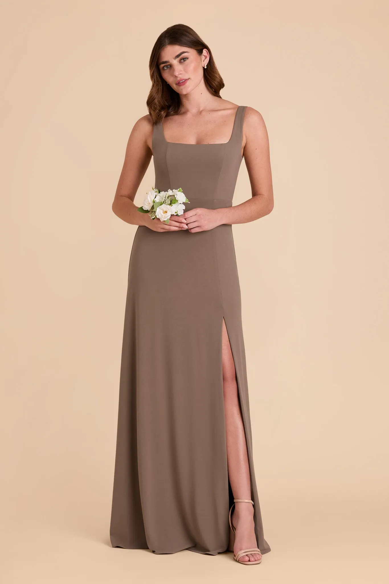 Alex Luxe Knit Dress - Mocha sold by Birdy Grey product image thumbnail 5