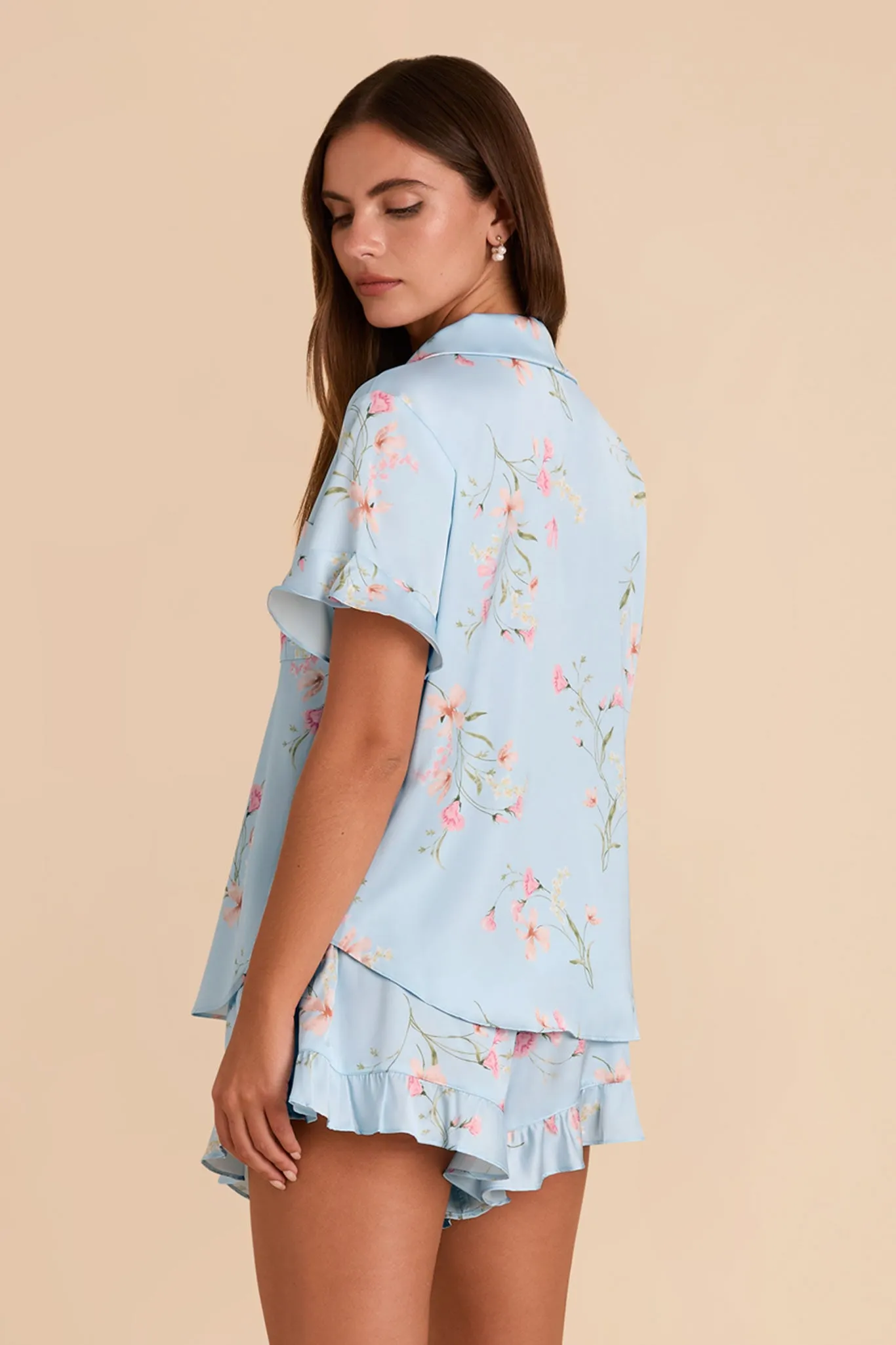 Esther Pajamas - Blue Mist Le Fleur sold by Birdy Grey product image thumbnail 5