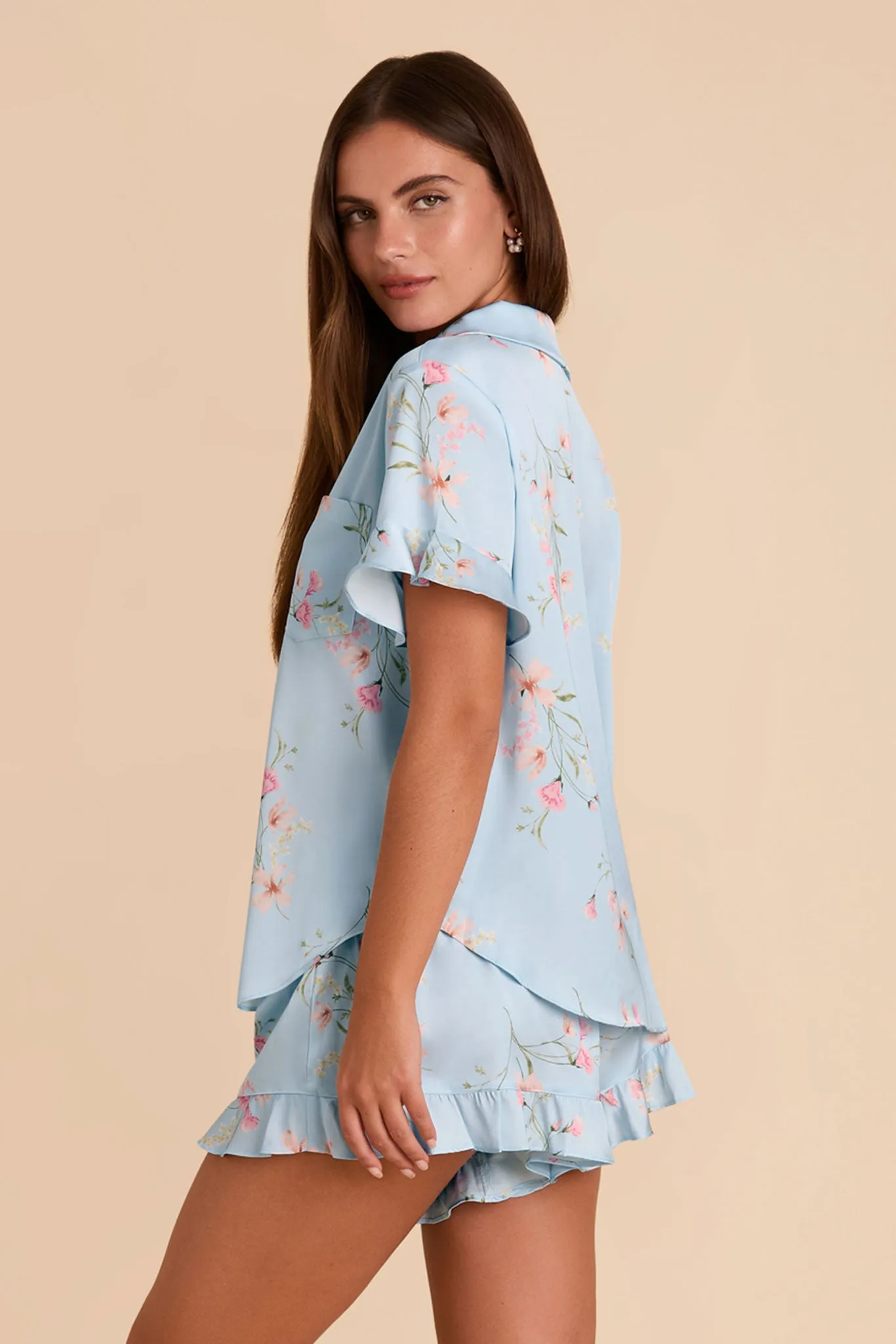 Esther Pajamas - Blue Mist Le Fleur sold by Birdy Grey product image thumbnail 4