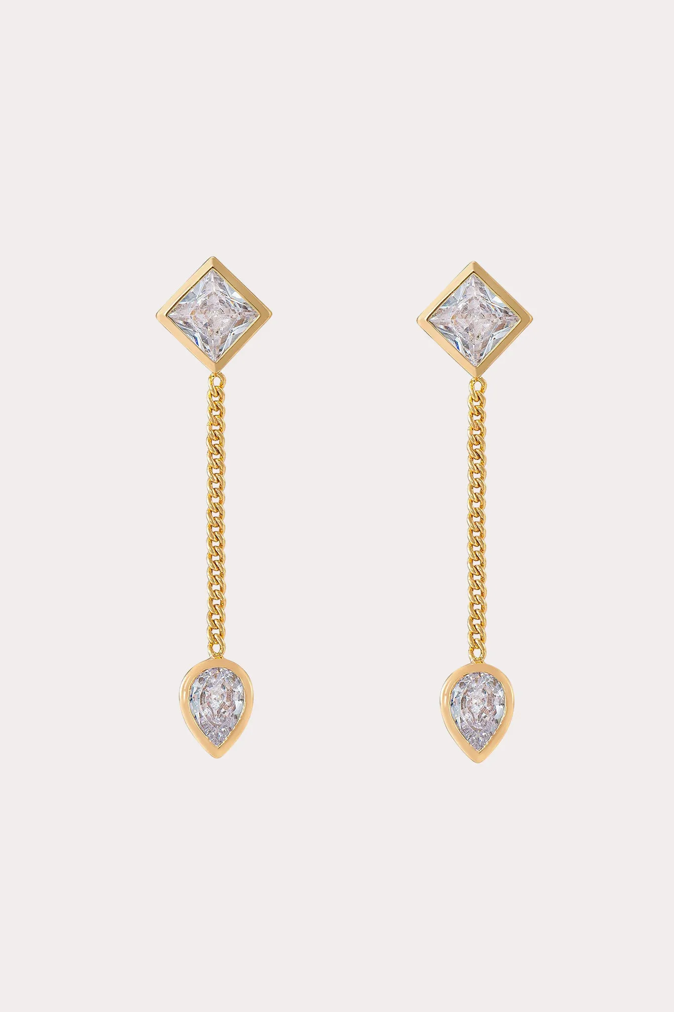 Geneva Earrings - Gold sold by Birdy Grey