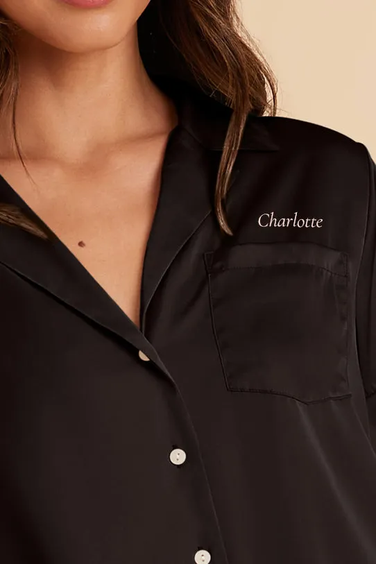 Esther Pajamas - Black sold by Birdy Grey product image thumbnail 2