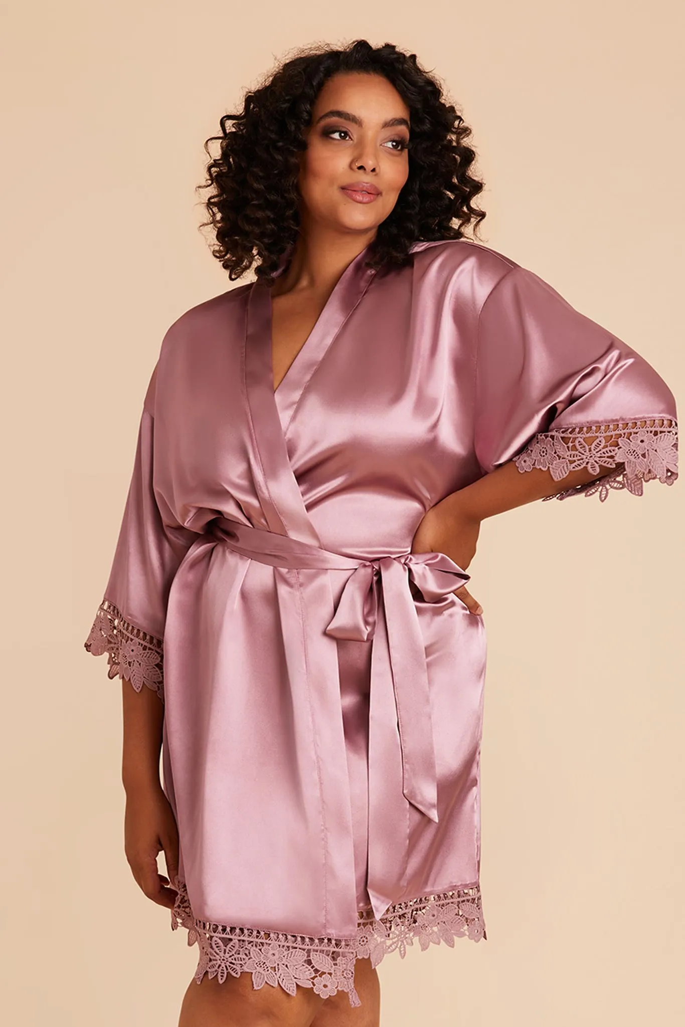 Claudine Robe - Dark Mauve sold by Birdy Grey product image thumbnail 4