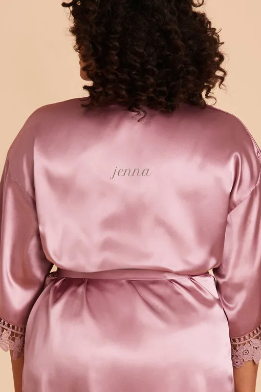Claudine Robe - Dark Mauve sold by Birdy Grey product image thumbnail 2