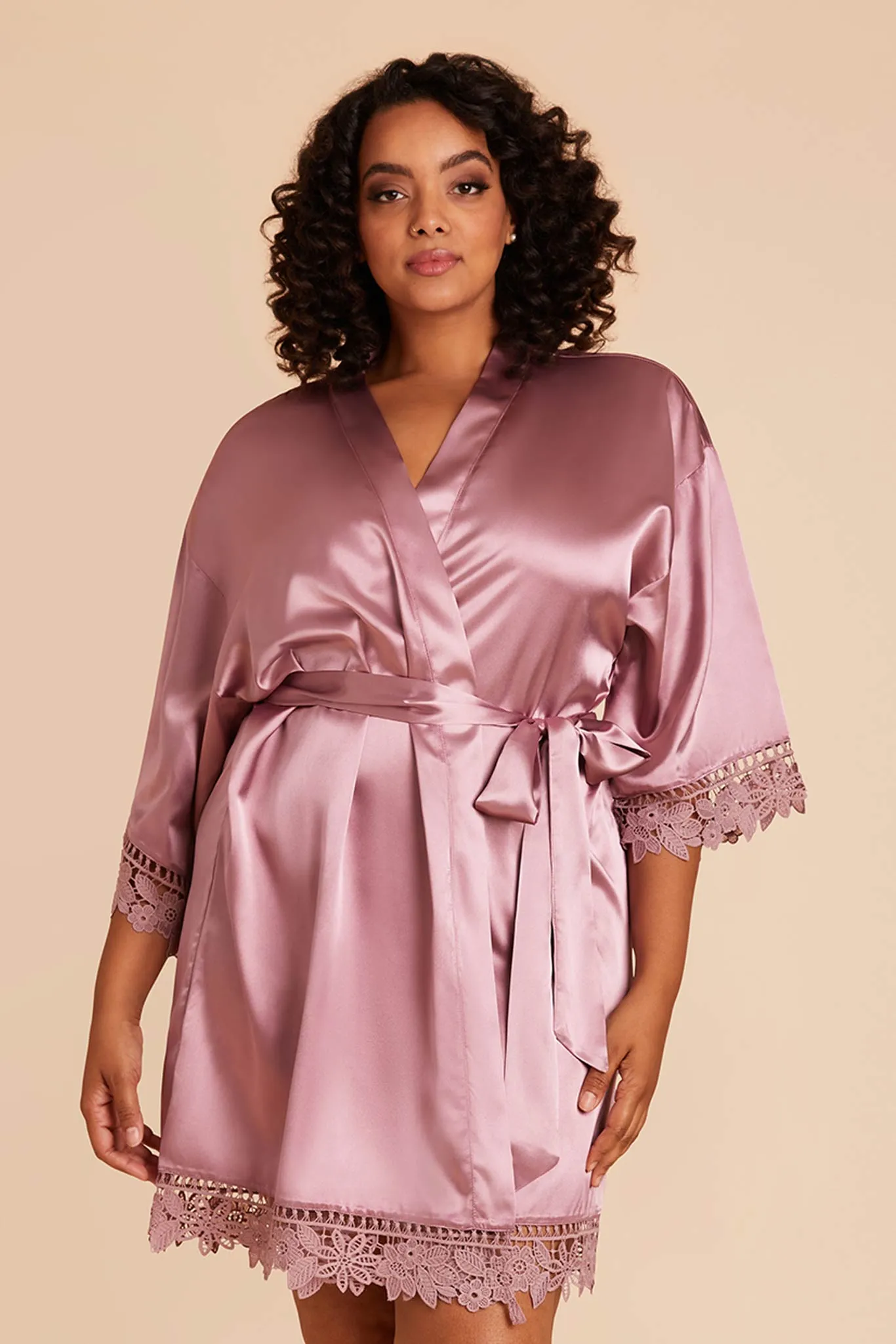 Claudine Robe - Dark Mauve sold by Birdy Grey