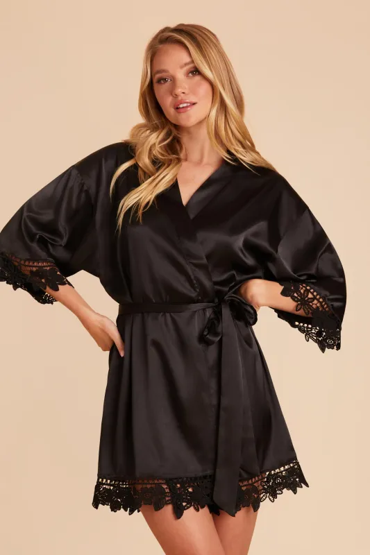 Claudine Robe - Black sold by Birdy Grey