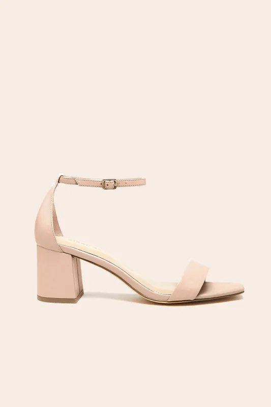 Natalie Heels - Blush sold by Birdy Grey