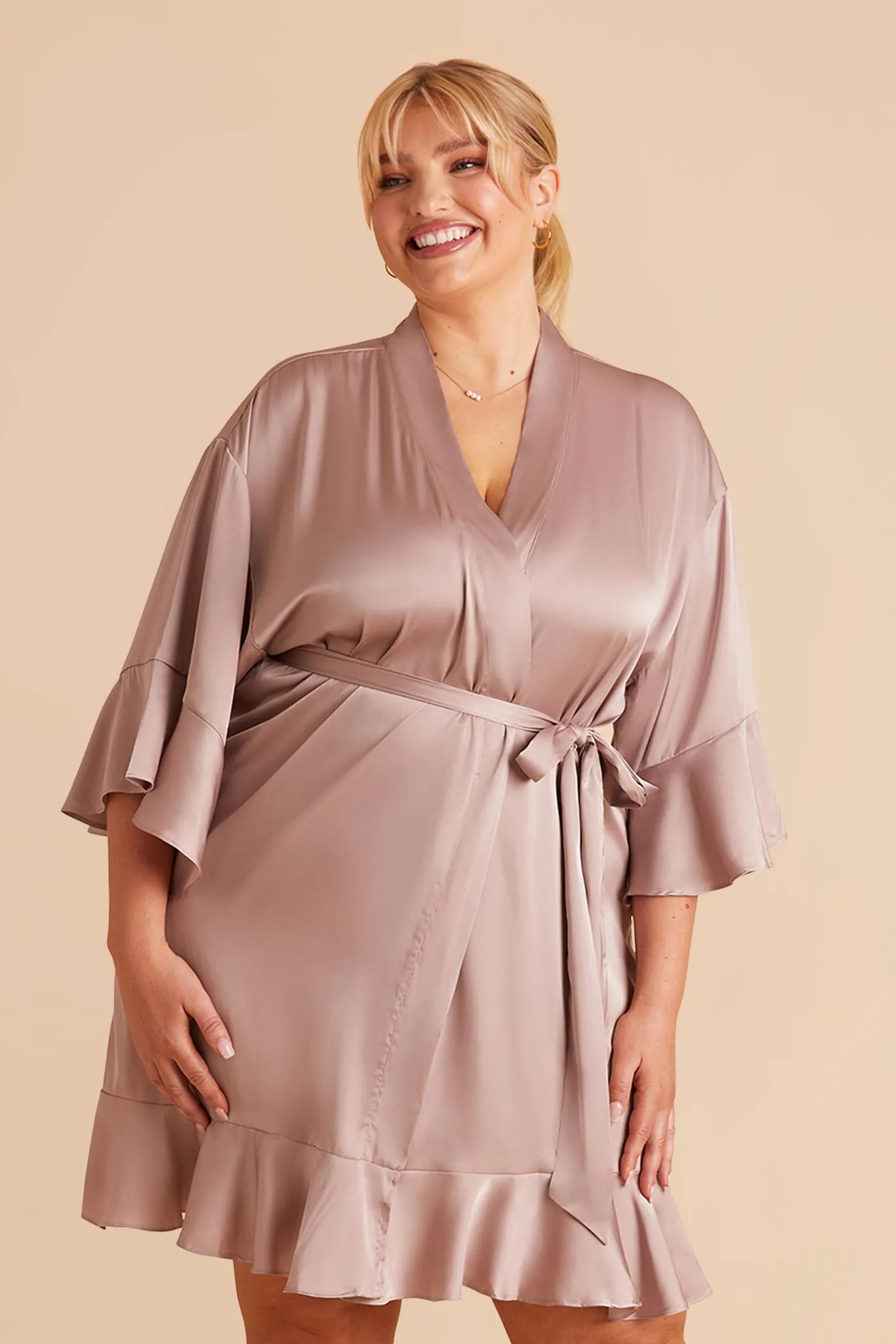 Kenny Robe - Mauve Taupe sold by Birdy Grey product image thumbnail 3