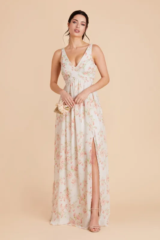Laurie Chiffon Dress - Whimsical Blooms sold by Birdy Grey