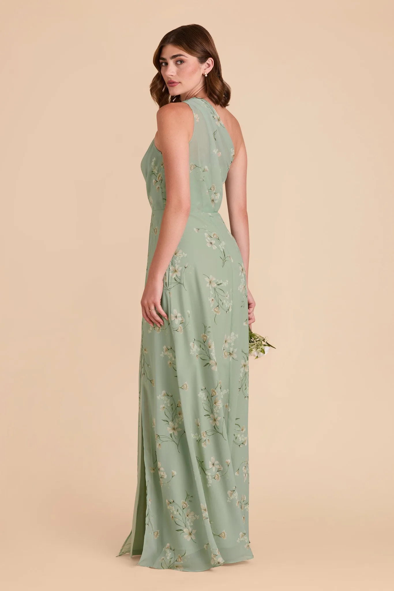 Kira Convertible Dress With Slit - Sage Le Fleur sold by Birdy Grey product image thumbnail 4