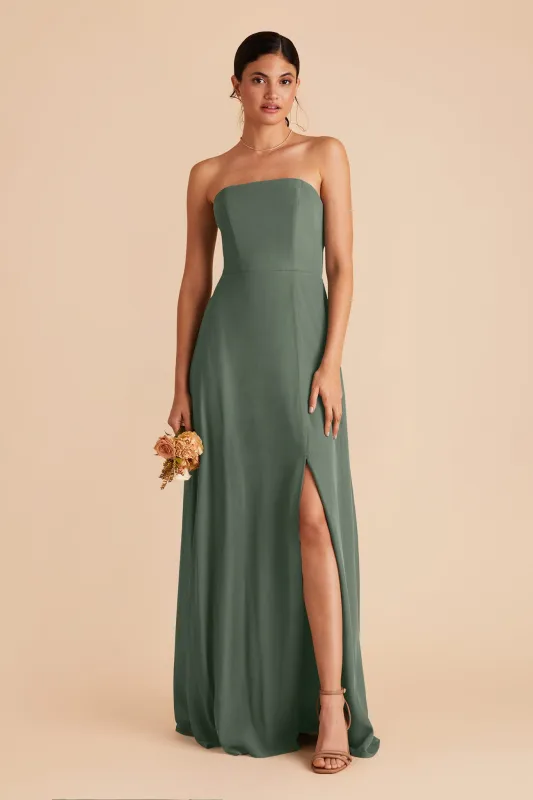 Chris Chiffon Dress - Eucalyptus sold by Birdy Grey