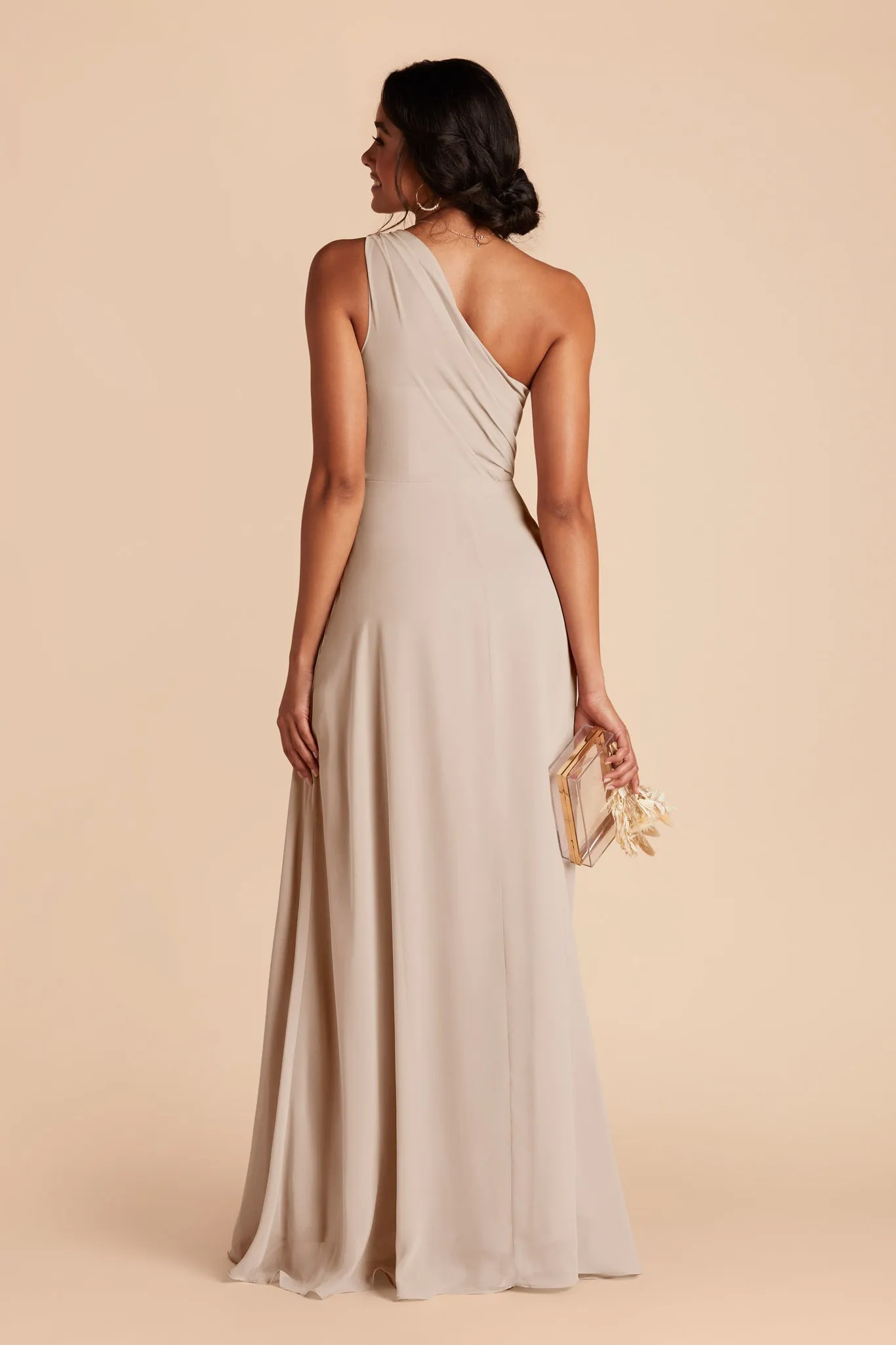 Kira Chiffon Dress - Classic Champagne sold by Birdy Grey product image thumbnail 5