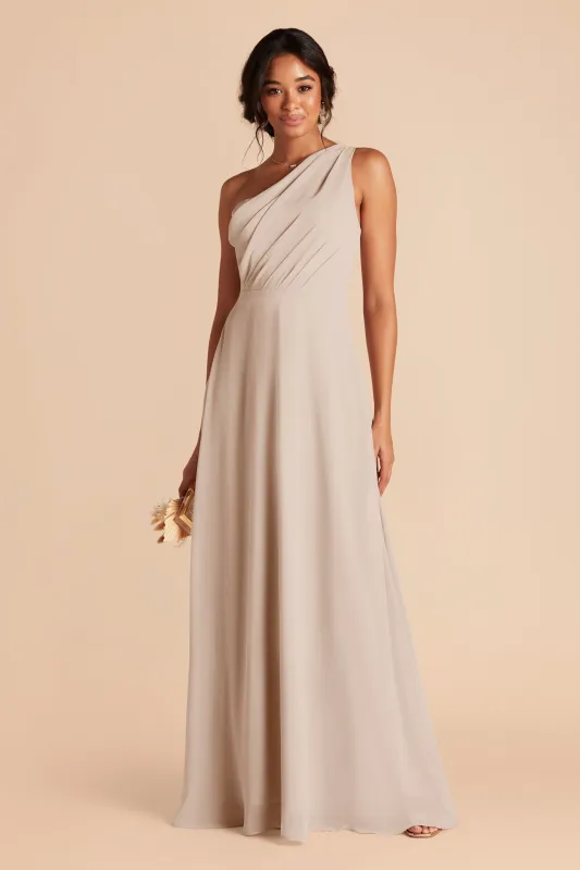Kira Chiffon Dress - Classic Champagne sold by Birdy Grey